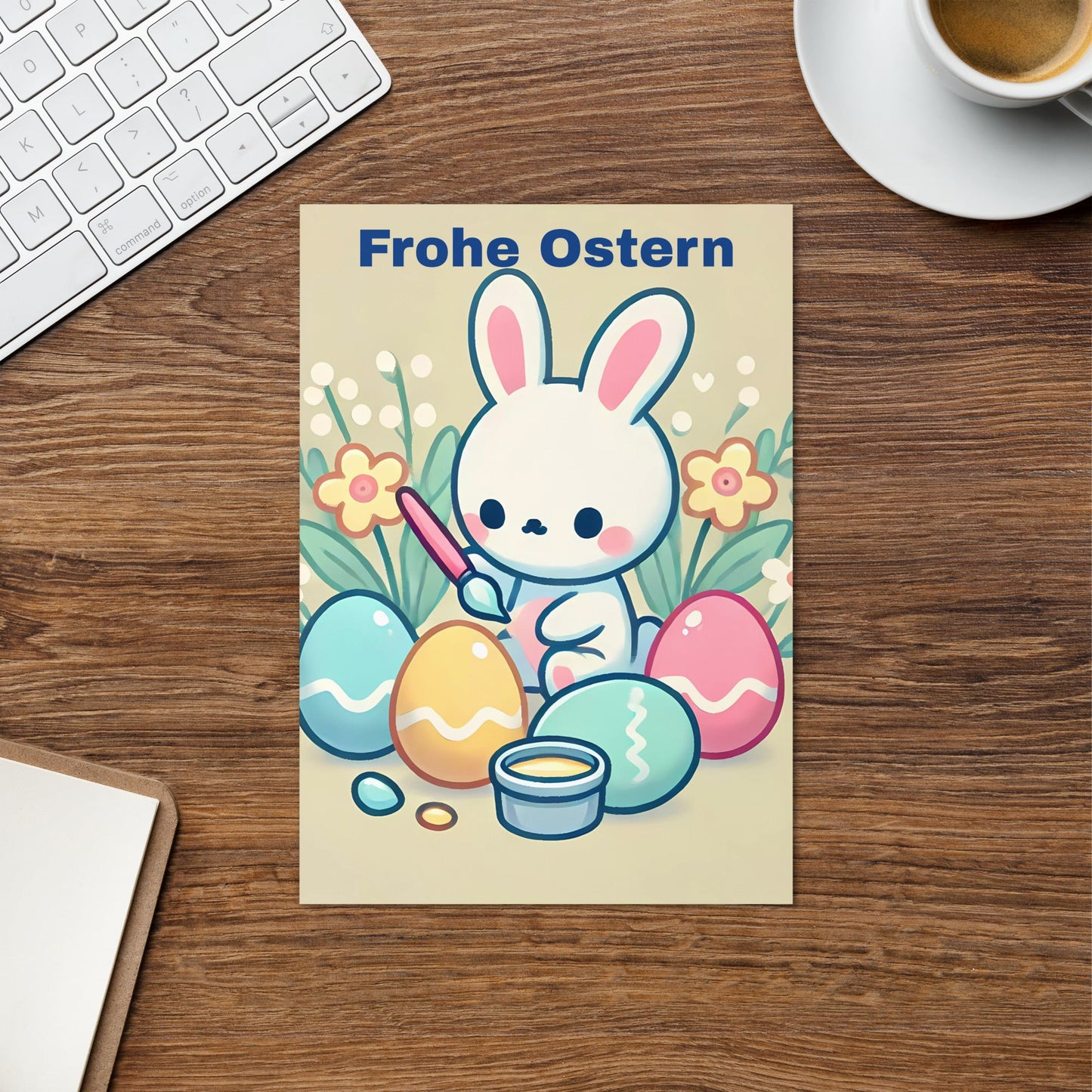 Grußkarte Frohe Ostern – Hochwertiges karte von Lumeza | Jetzt entdecken