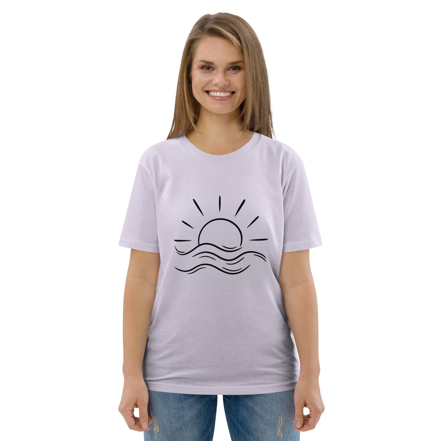 Sun & Waves T-Shirt – Nachhaltig & Stylisch – Hochwertiges von Lumeza | Jetzt entdecken