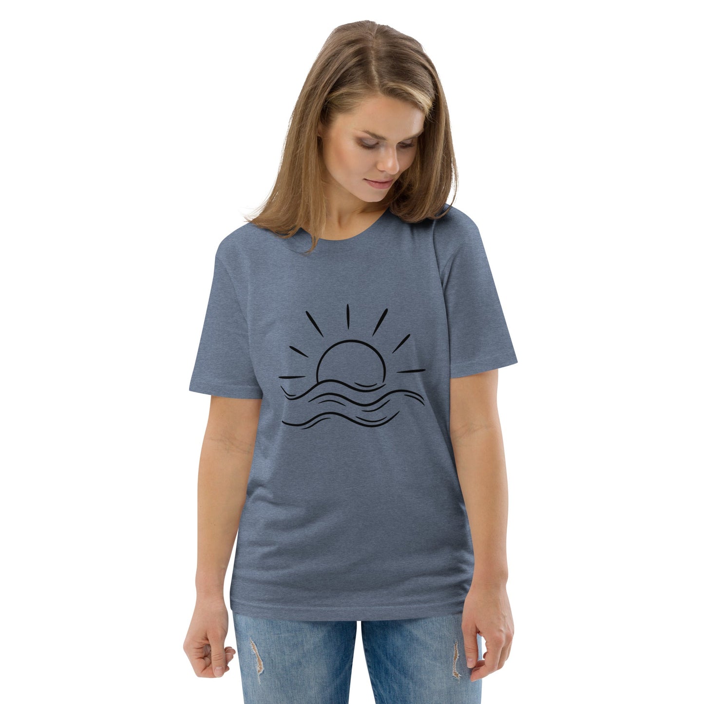 Sun & Waves T-Shirt – Nachhaltig & Stylisch – Hochwertiges von Lumeza | Jetzt entdecken