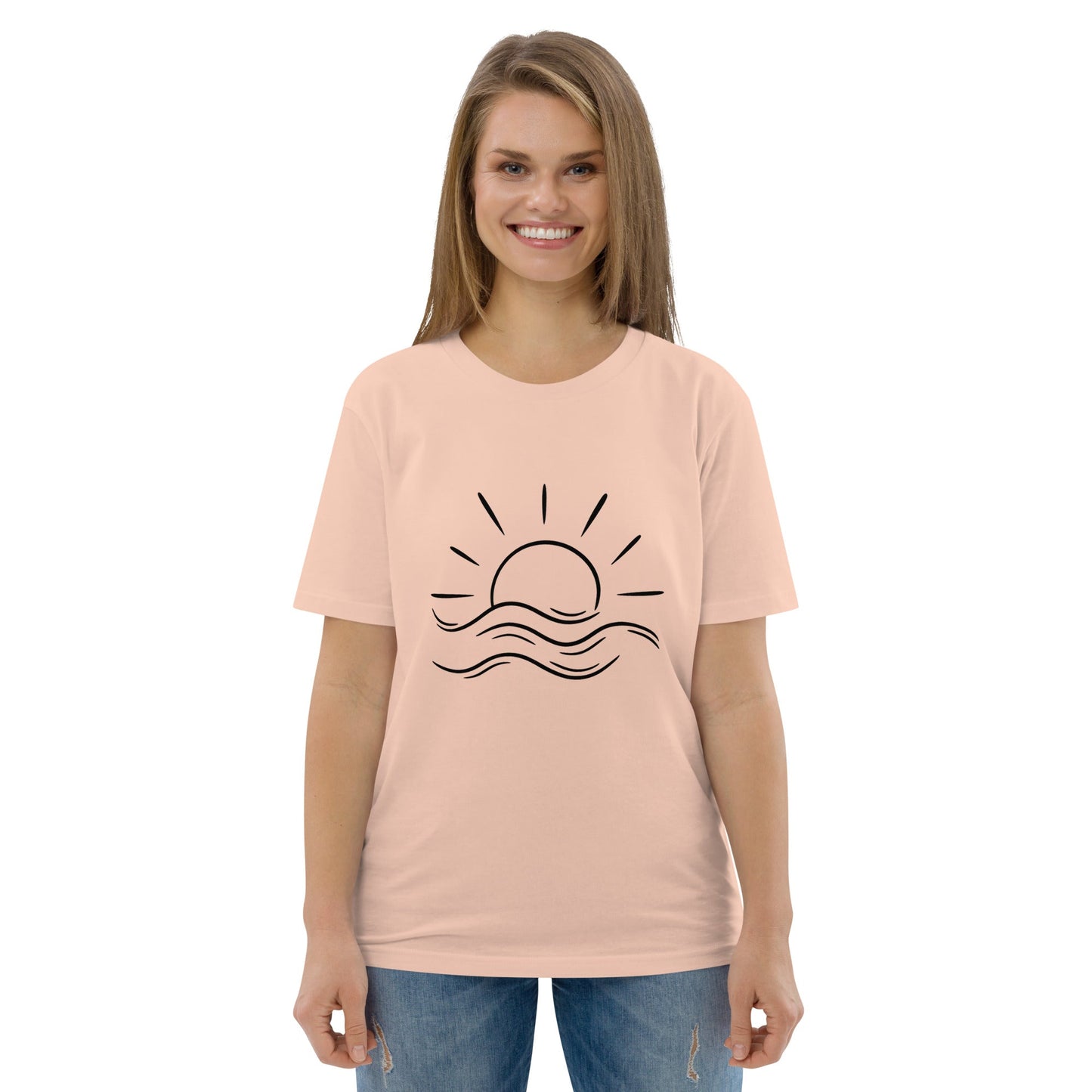 Sun & Waves T-Shirt – Nachhaltig & Stylisch – Hochwertiges von Lumeza | Jetzt entdecken
