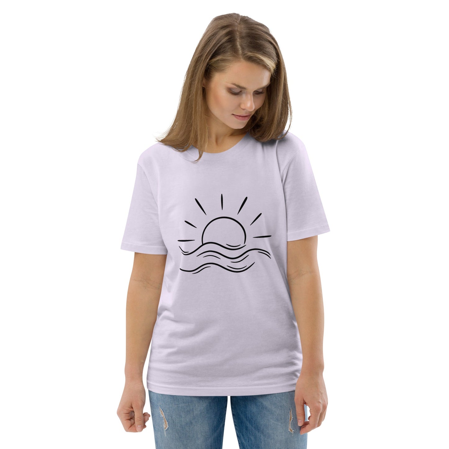 Sun & Waves T-Shirt – Nachhaltig & Stylisch – Hochwertiges von Lumeza | Jetzt entdecken
