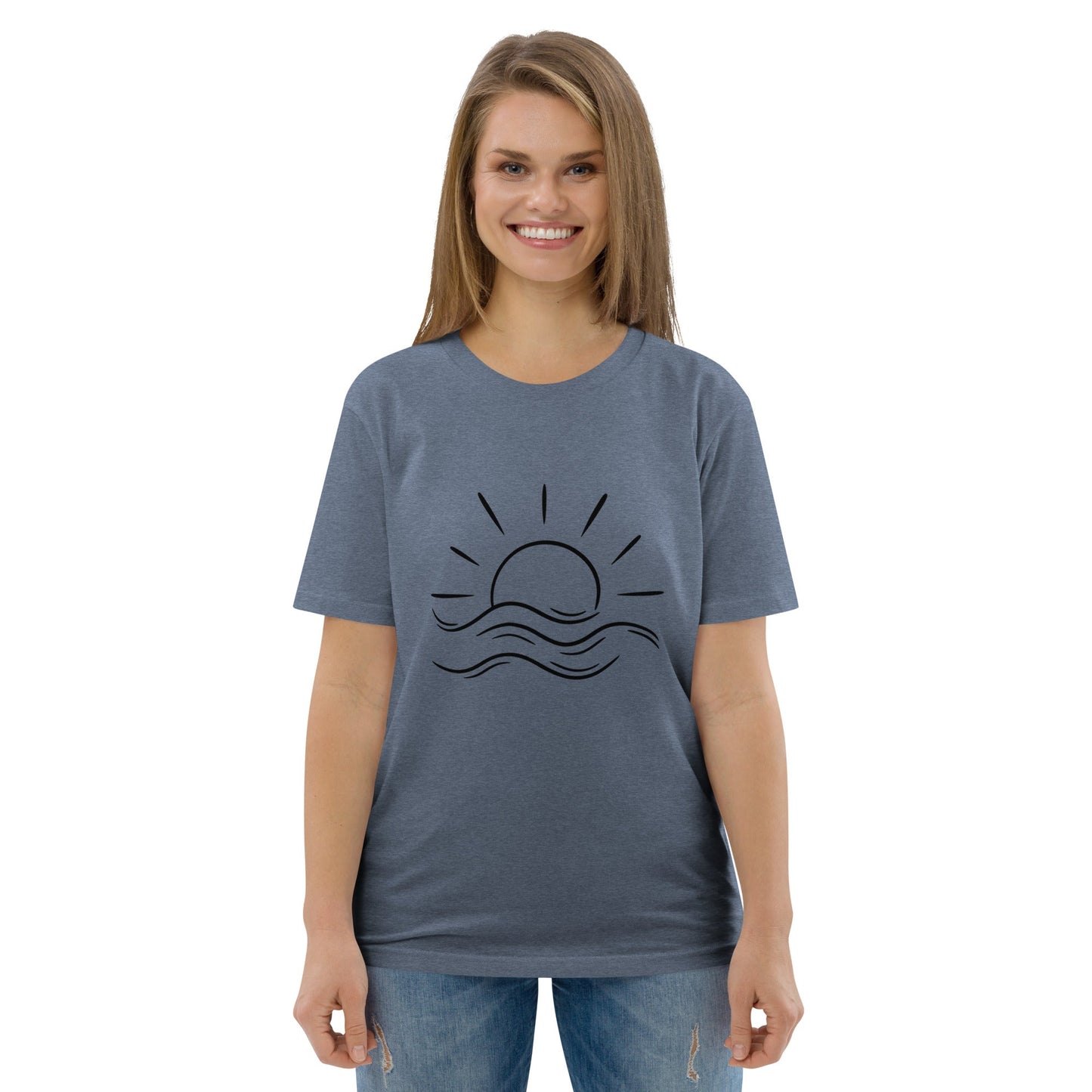 Sun & Waves T-Shirt – Nachhaltig & Stylisch – Hochwertiges von Lumeza | Jetzt entdecken