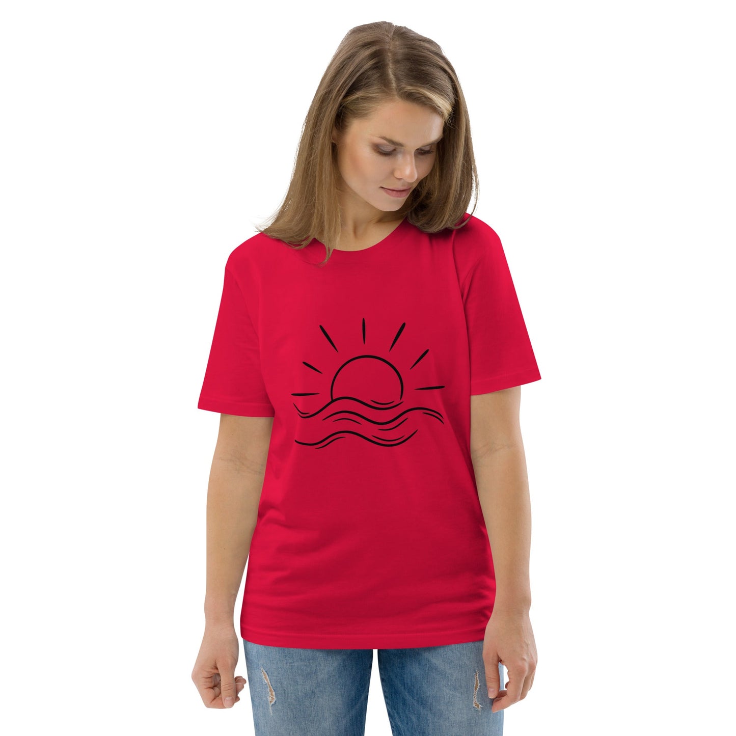 Sun & Waves T-Shirt – Nachhaltig & Stylisch – Hochwertiges von Lumeza | Jetzt entdecken