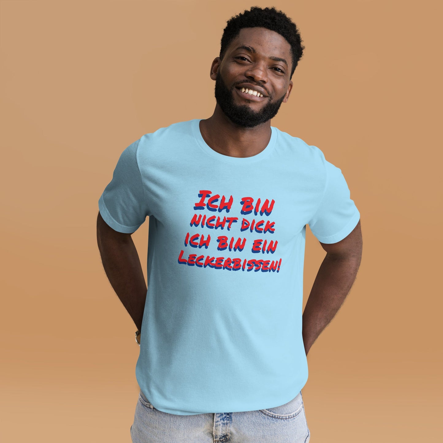 T-Shirt „Ich bin nicht dick“ – Humor zum Anziehen – Hochwertiges T-Shirt - Damen von Lumeza | Jetzt entdecken