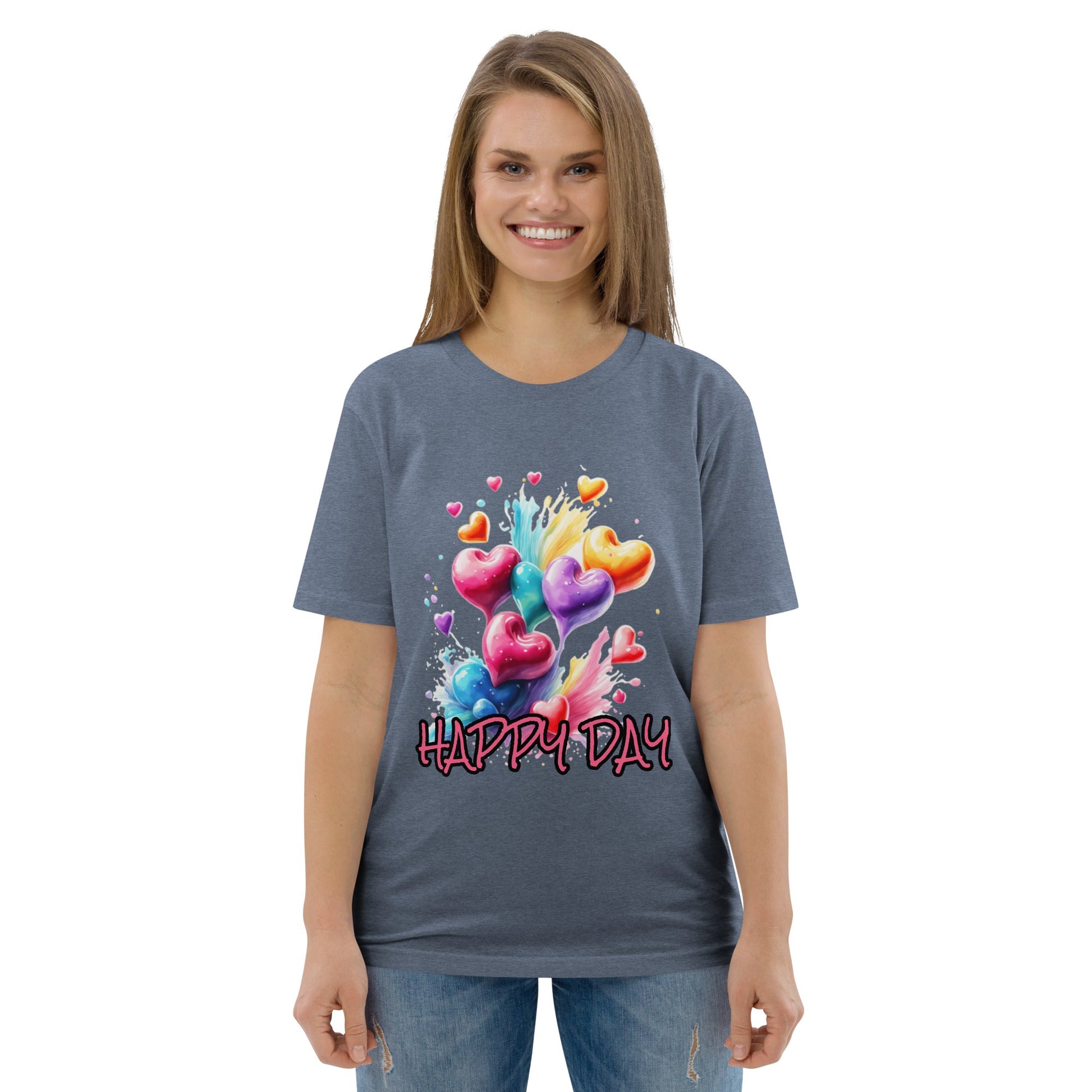 Happy Day Shirt – Lächeln inklusive – Hochwertiges T-Shirt - Damen,T-Shirt Herren von Lumeza | Jetzt entdecken