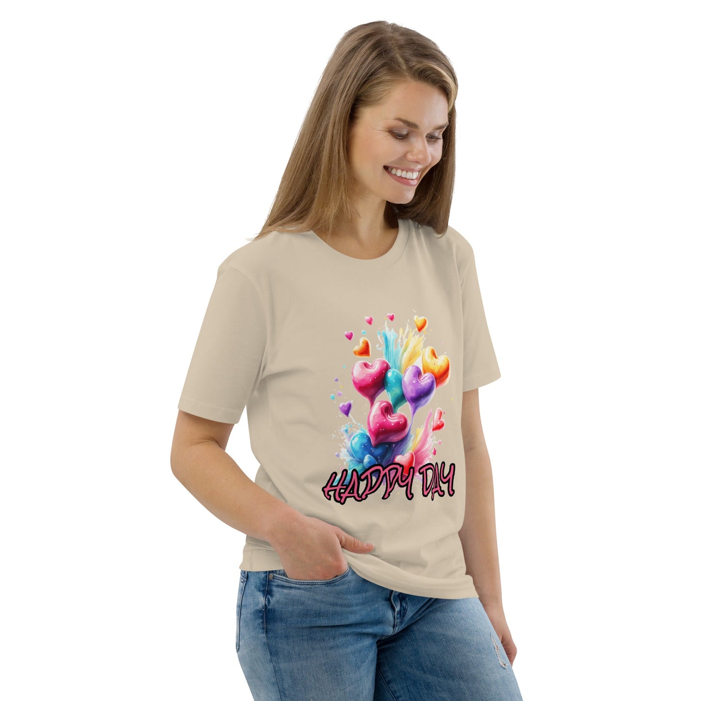 Happy Day Shirt – Lächeln inklusive – Hochwertiges T-Shirt - Damen,T-Shirt Herren von Lumeza | Jetzt entdecken