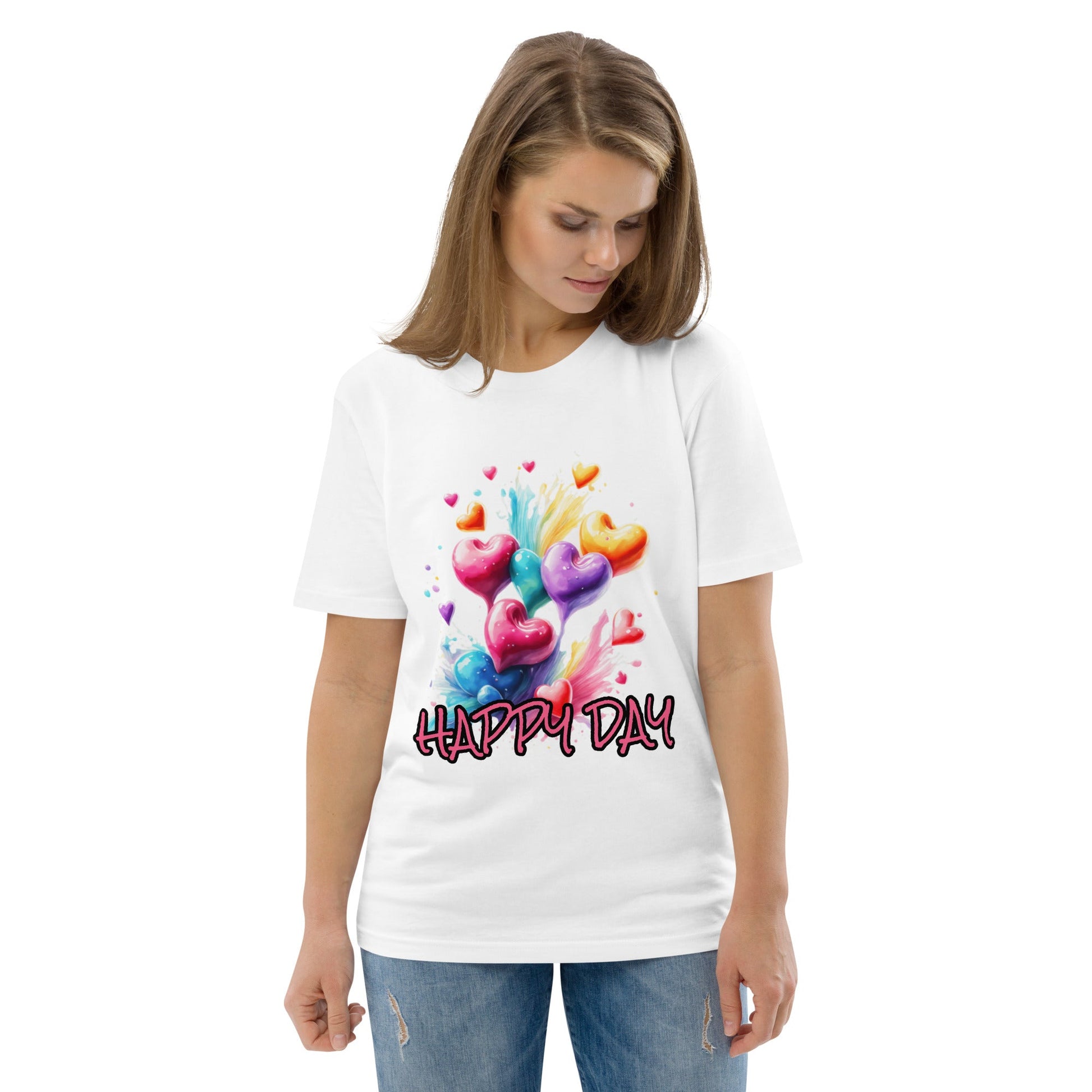 Happy Day Shirt – Lächeln inklusive – Hochwertiges T-Shirt - Damen,T-Shirt Herren von Lumeza | Jetzt entdecken