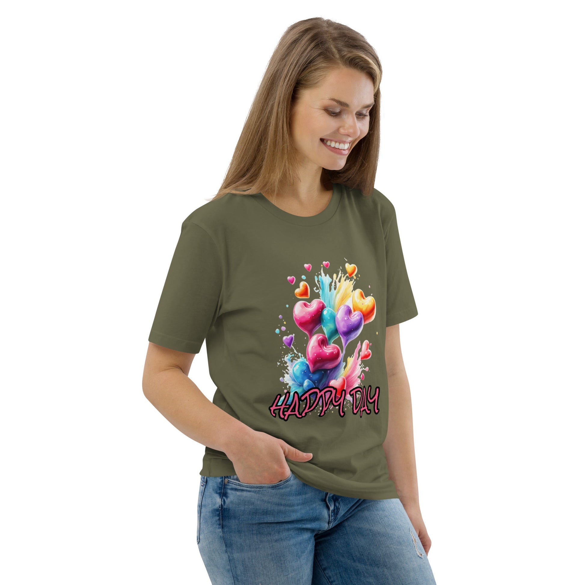 Happy Day Shirt – Lächeln inklusive – Hochwertiges T-Shirt - Damen,T-Shirt Herren von Lumeza | Jetzt entdecken