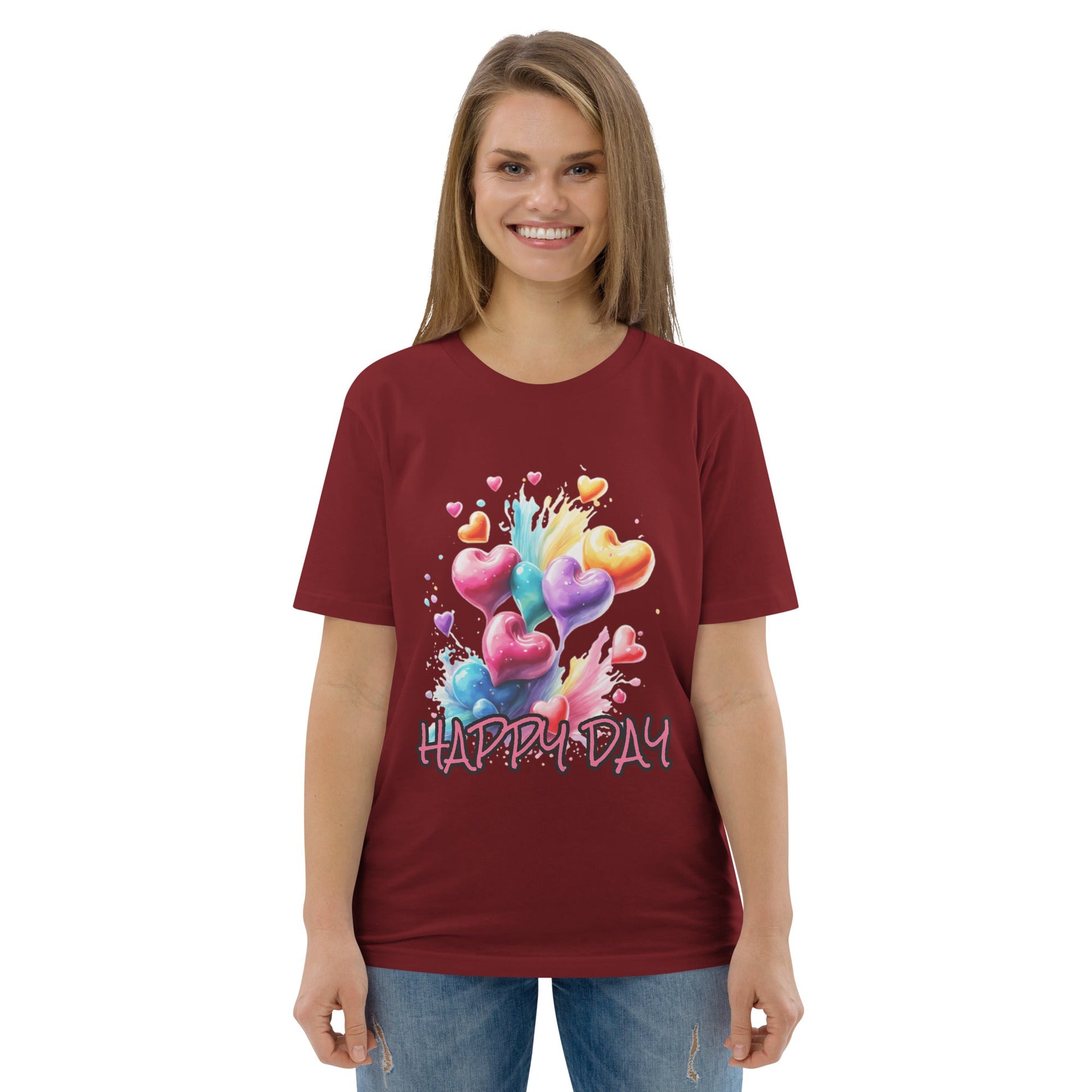 Happy Day Shirt – Lächeln inklusive – Hochwertiges T-Shirt - Damen,T-Shirt Herren von Lumeza | Jetzt entdecken