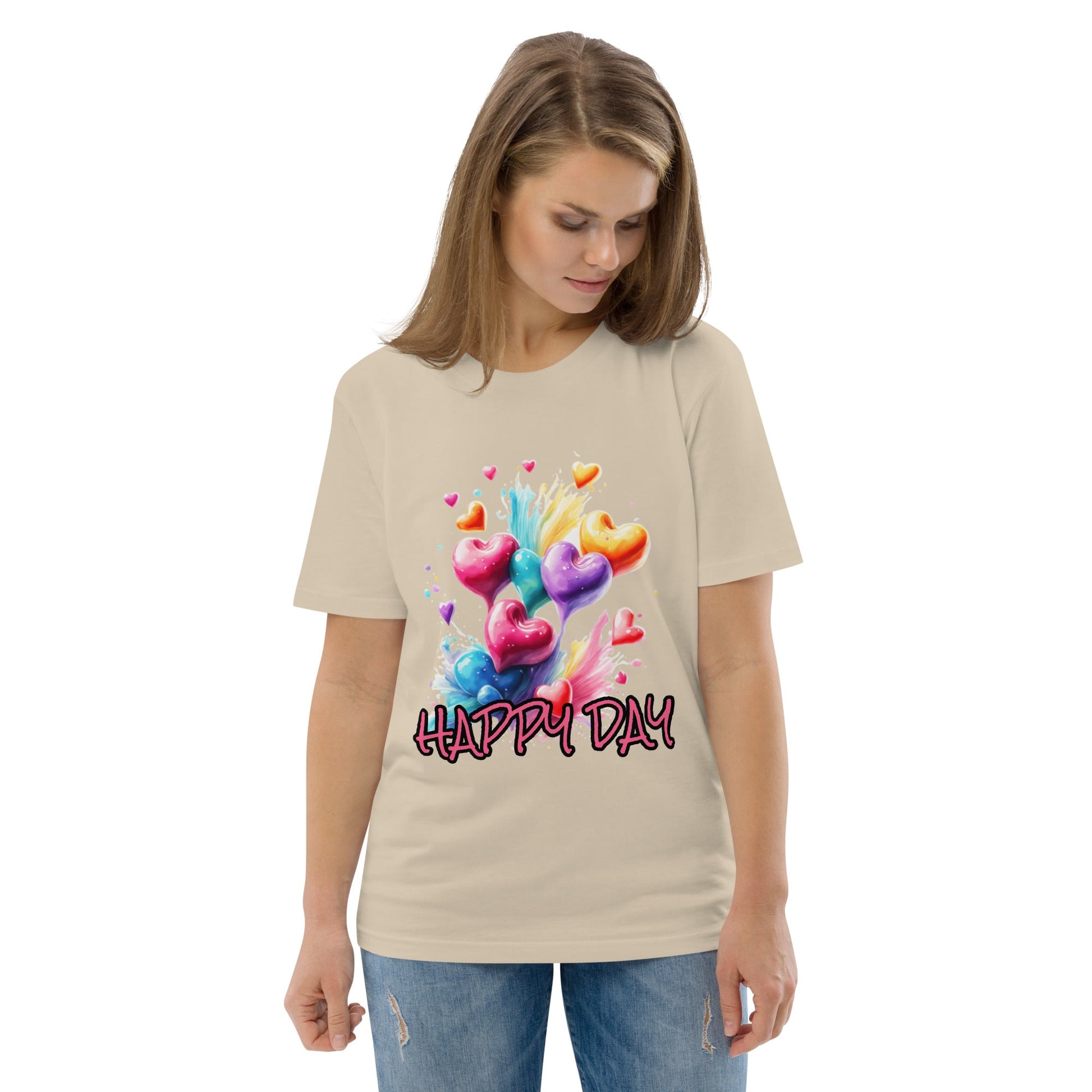 Happy Day Shirt – Lächeln inklusive – Hochwertiges T-Shirt - Damen,T-Shirt Herren von Lumeza | Jetzt entdecken