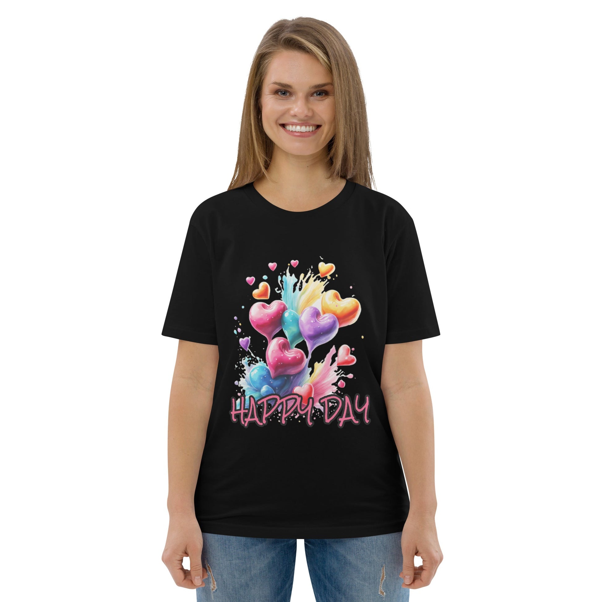 Happy Day Shirt – Lächeln inklusive – Hochwertiges T-Shirt - Damen,T-Shirt Herren von Lumeza | Jetzt entdecken