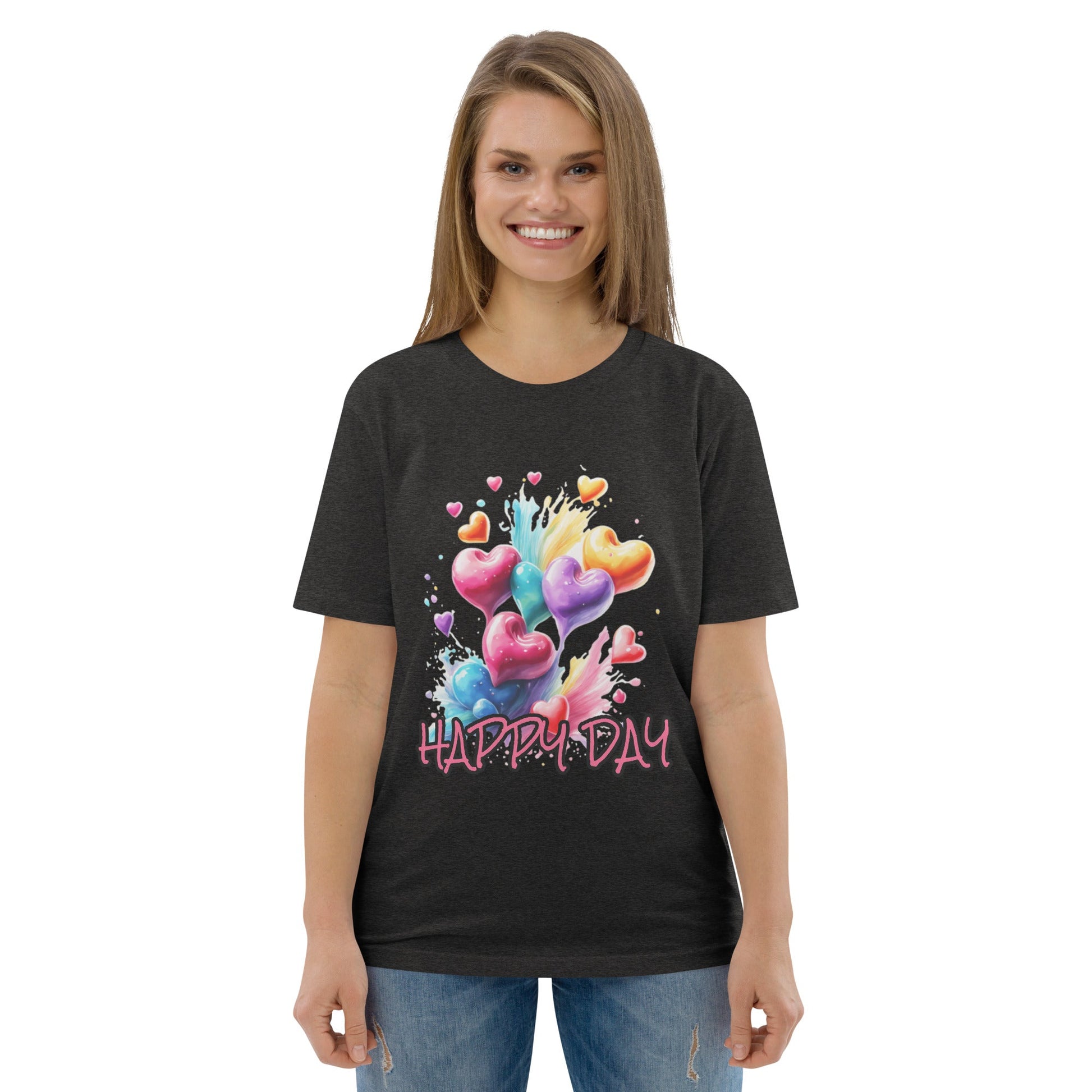 Happy Day Shirt – Lächeln inklusive – Hochwertiges T-Shirt - Damen,T-Shirt Herren von Lumeza | Jetzt entdecken