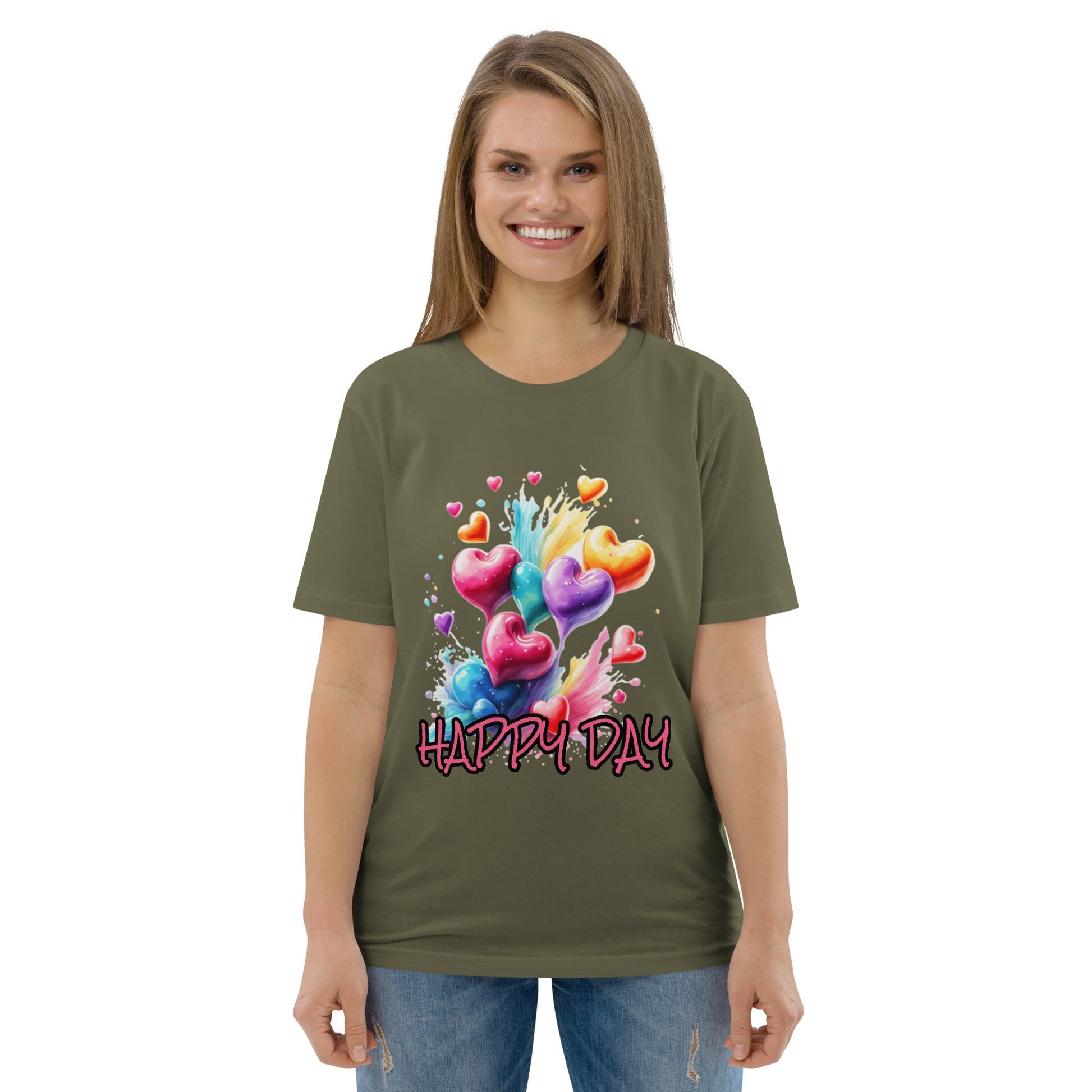 Happy Day Shirt – Lächeln inklusive – Hochwertiges T-Shirt - Damen,T-Shirt Herren von Lumeza | Jetzt entdecken