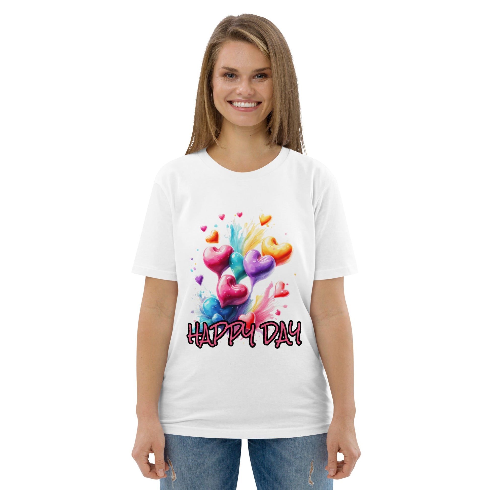 Happy Day Shirt – Lächeln inklusive – Hochwertiges T-Shirt - Damen,T-Shirt Herren von Lumeza | Jetzt entdecken