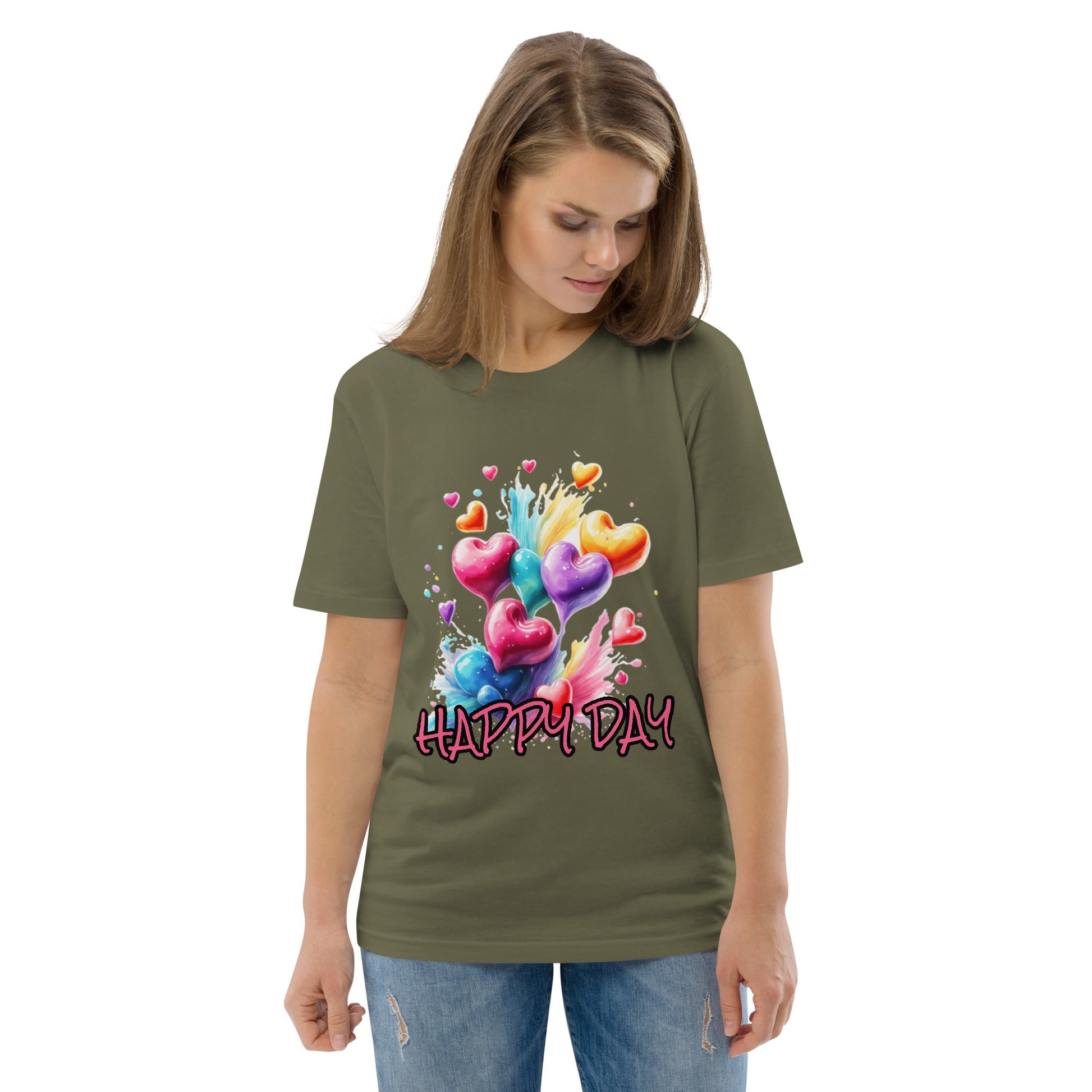 Happy Day Shirt – Lächeln inklusive – Hochwertiges T-Shirt - Damen,T-Shirt Herren von Lumeza | Jetzt entdecken