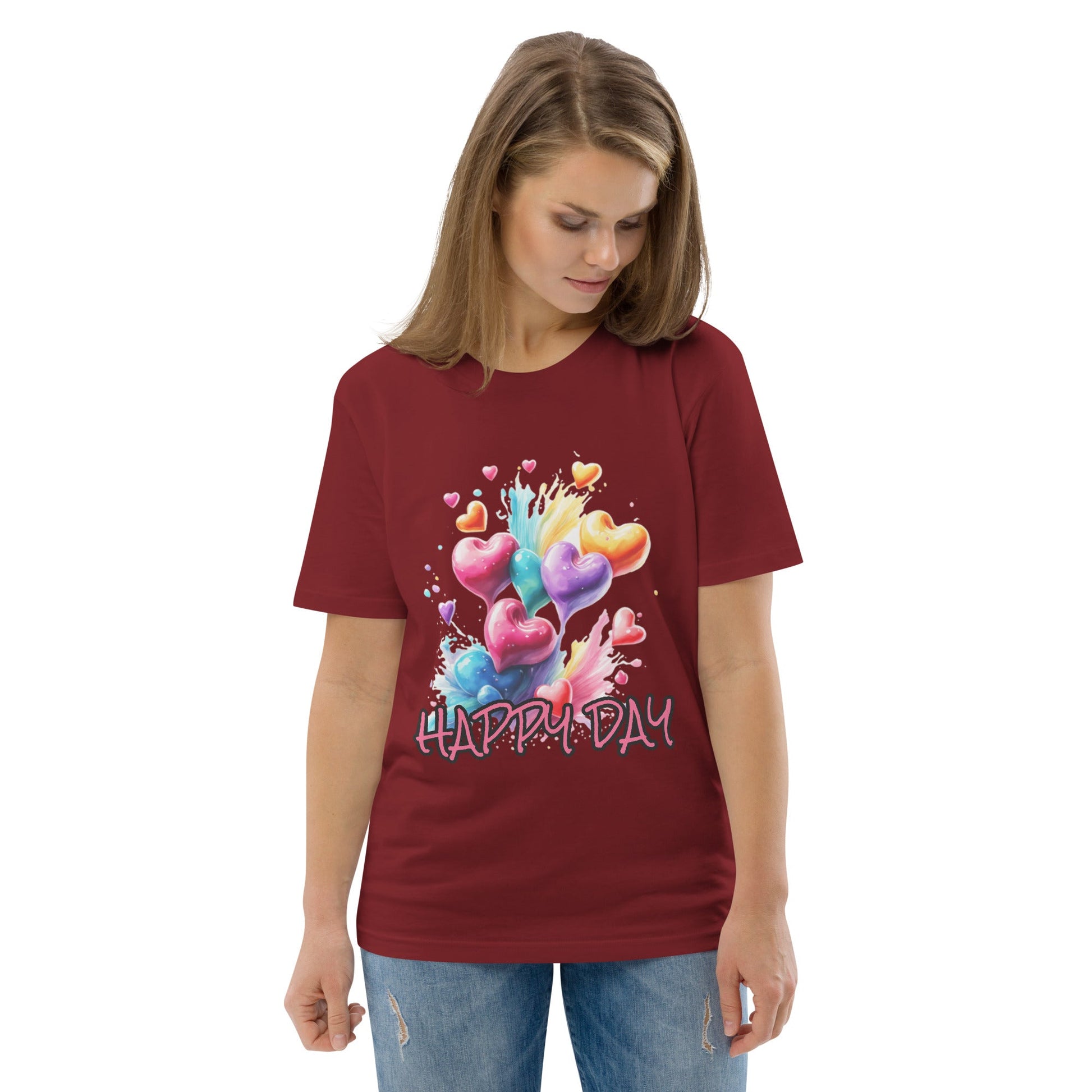 Happy Day Shirt – Lächeln inklusive – Hochwertiges T-Shirt - Damen,T-Shirt Herren von Lumeza | Jetzt entdecken