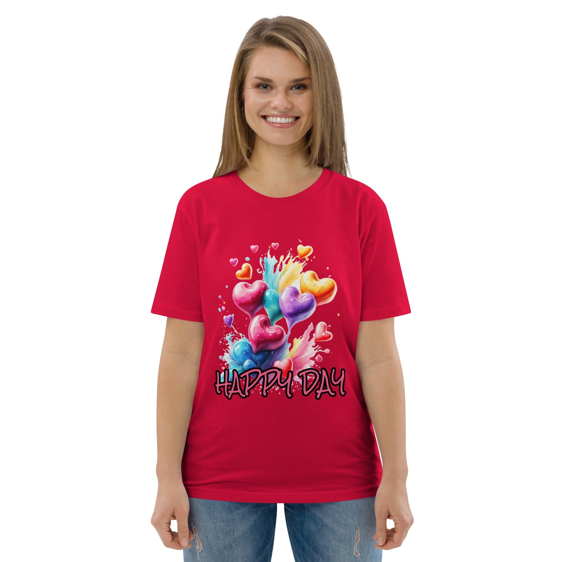 Happy Day Shirt – Lächeln inklusive – Hochwertiges T-Shirt - Damen,T-Shirt Herren von Lumeza | Jetzt entdecken