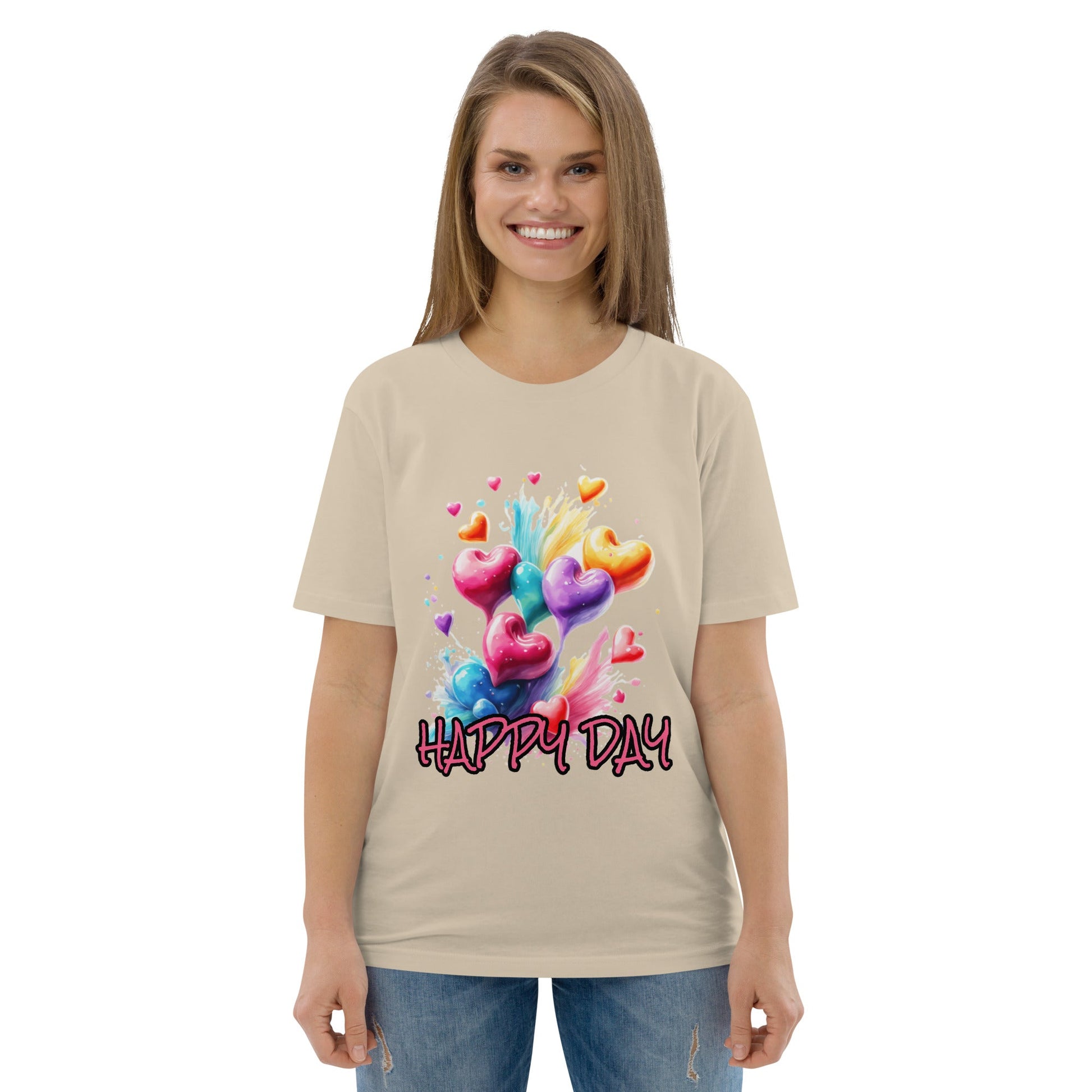 Happy Day Shirt – Lächeln inklusive – Hochwertiges T-Shirt - Damen,T-Shirt Herren von Lumeza | Jetzt entdecken