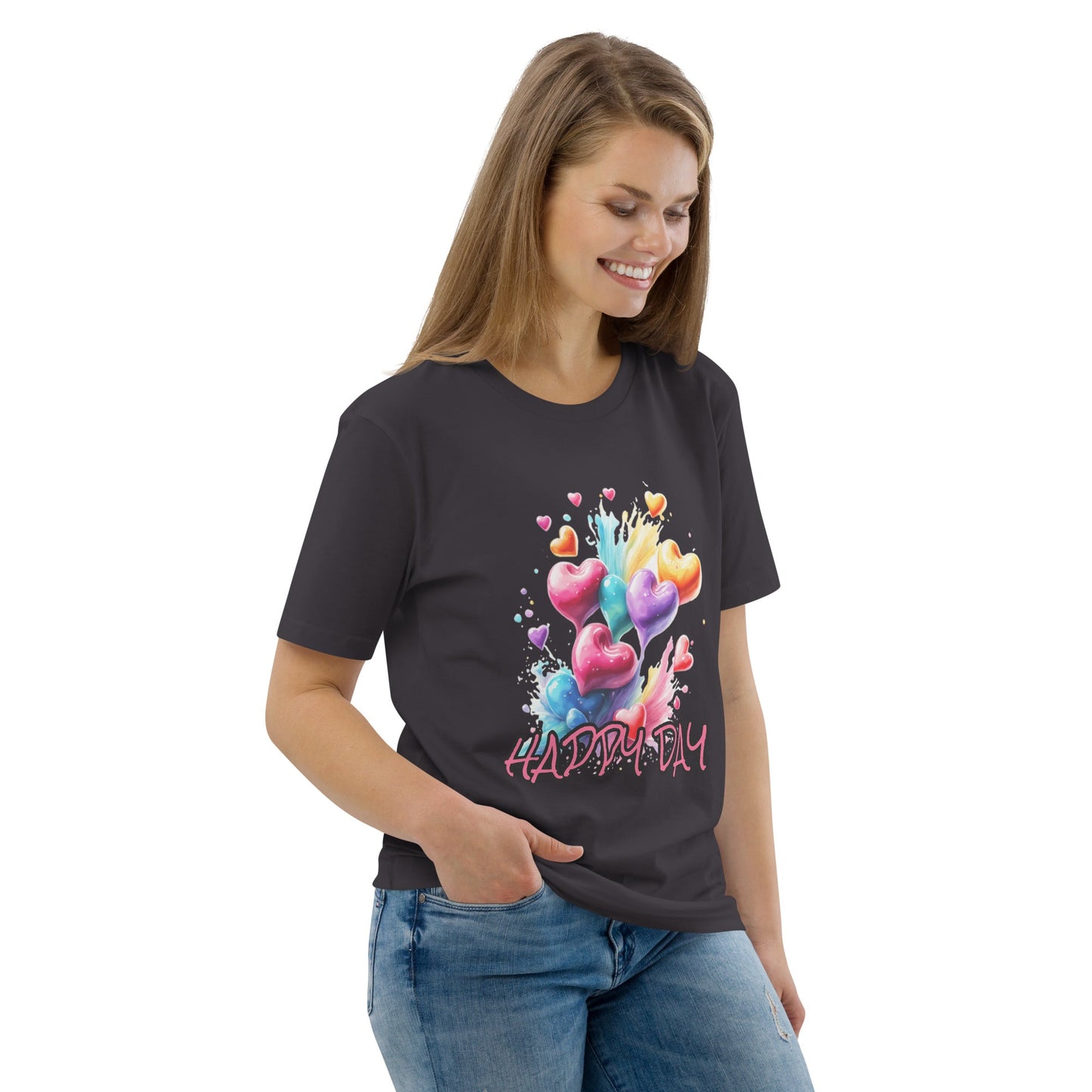 Happy Day Shirt – Lächeln inklusive – Hochwertiges T-Shirt - Damen,T-Shirt Herren von Lumeza | Jetzt entdecken