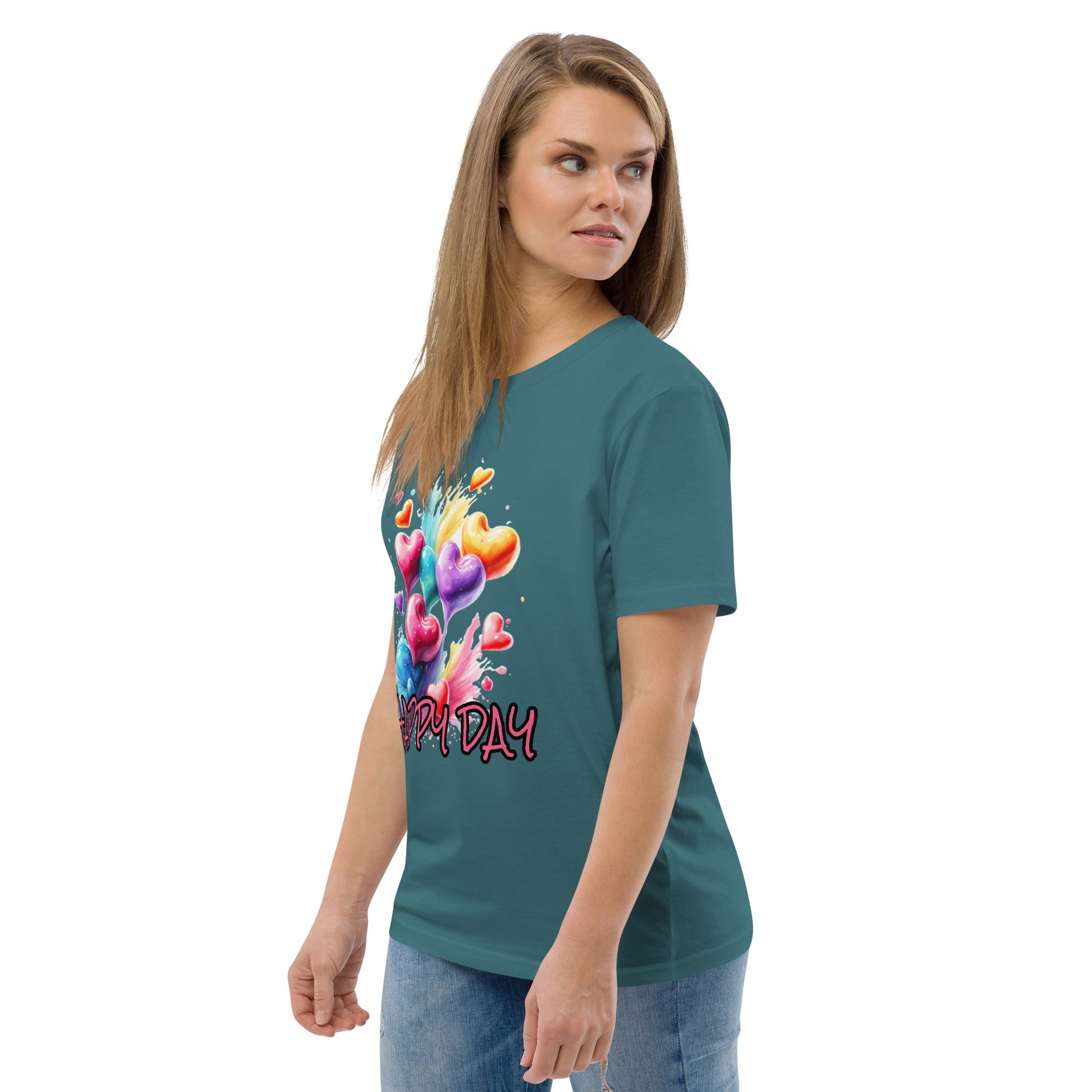 Happy Day Shirt – Lächeln inklusive – Hochwertiges T-Shirt - Damen,T-Shirt Herren von Lumeza | Jetzt entdecken