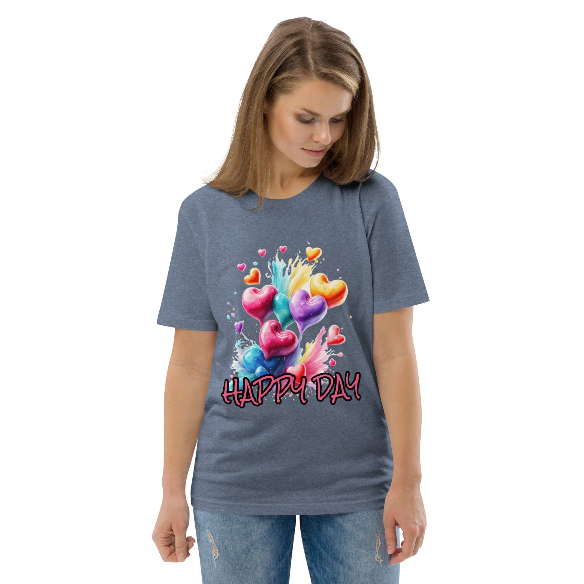 Happy Day Shirt – Lächeln inklusive – Hochwertiges T-Shirt - Damen,T-Shirt Herren von Lumeza | Jetzt entdecken