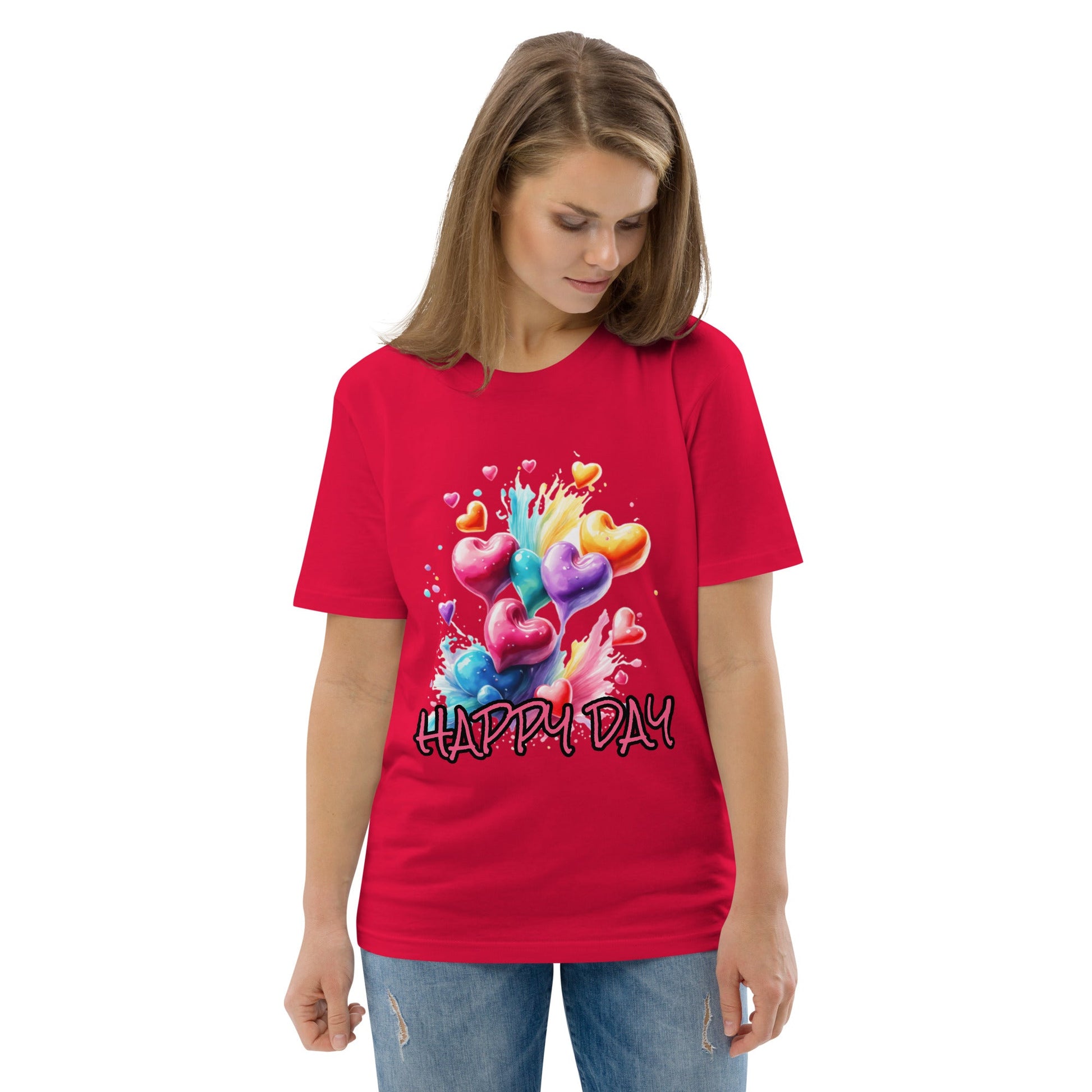 Happy Day Shirt – Lächeln inklusive – Hochwertiges T-Shirt - Damen,T-Shirt Herren von Lumeza | Jetzt entdecken