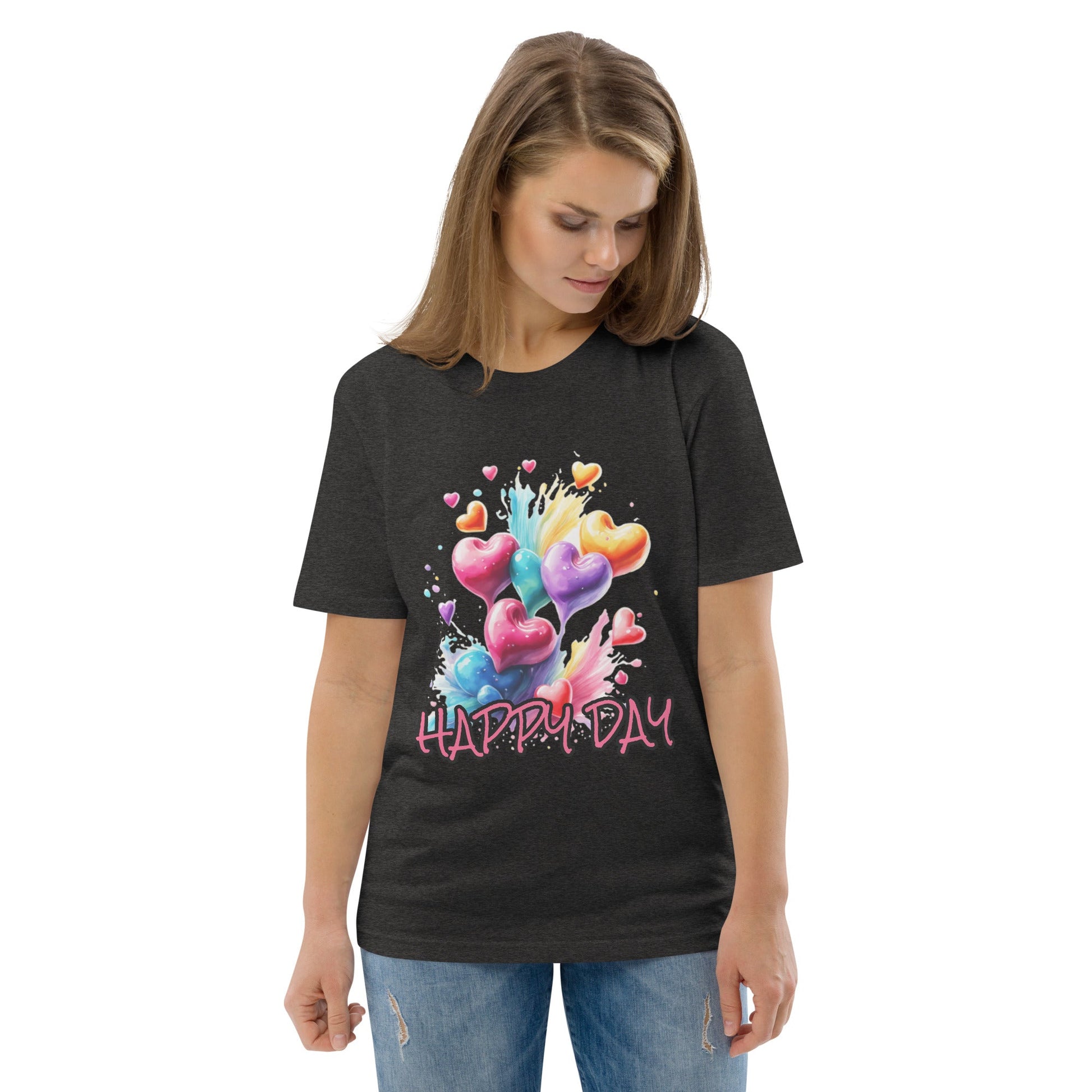Happy Day Shirt – Lächeln inklusive – Hochwertiges T-Shirt - Damen,T-Shirt Herren von Lumeza | Jetzt entdecken