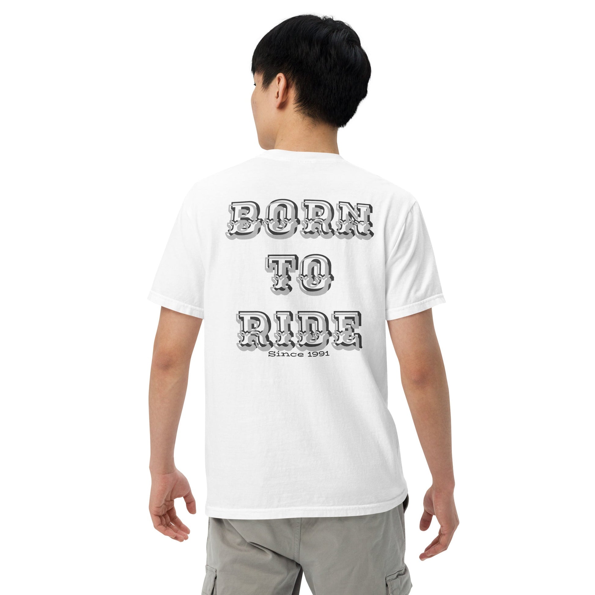 Herren T-Shirt Born to Ride – Hochwertiges von Lumeza | Jetzt entdecken