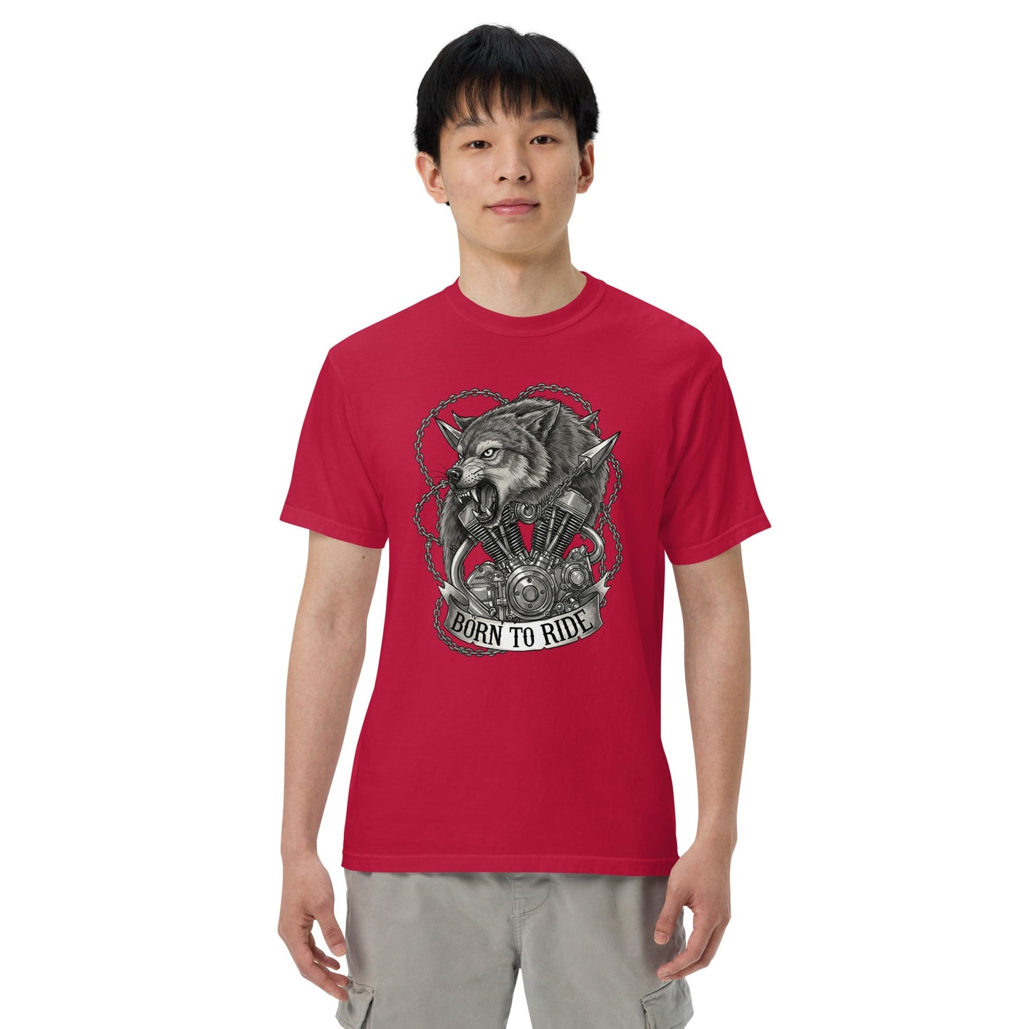 Herren T-Shirt Born to Ride – Hochwertiges von Lumeza | Jetzt entdecken