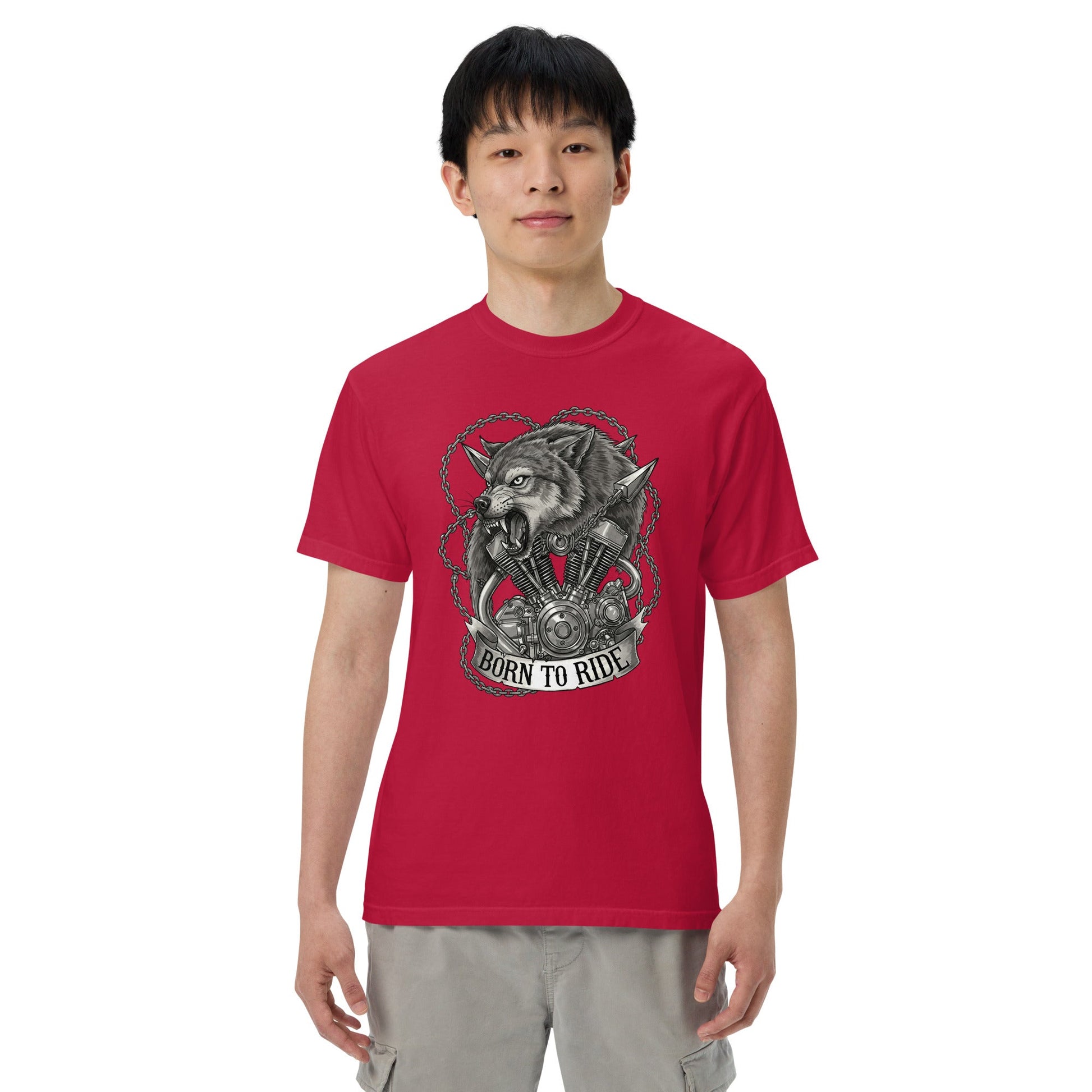 Herren T-Shirt Born to Ride – Hochwertiges von Lumeza | Jetzt entdecken