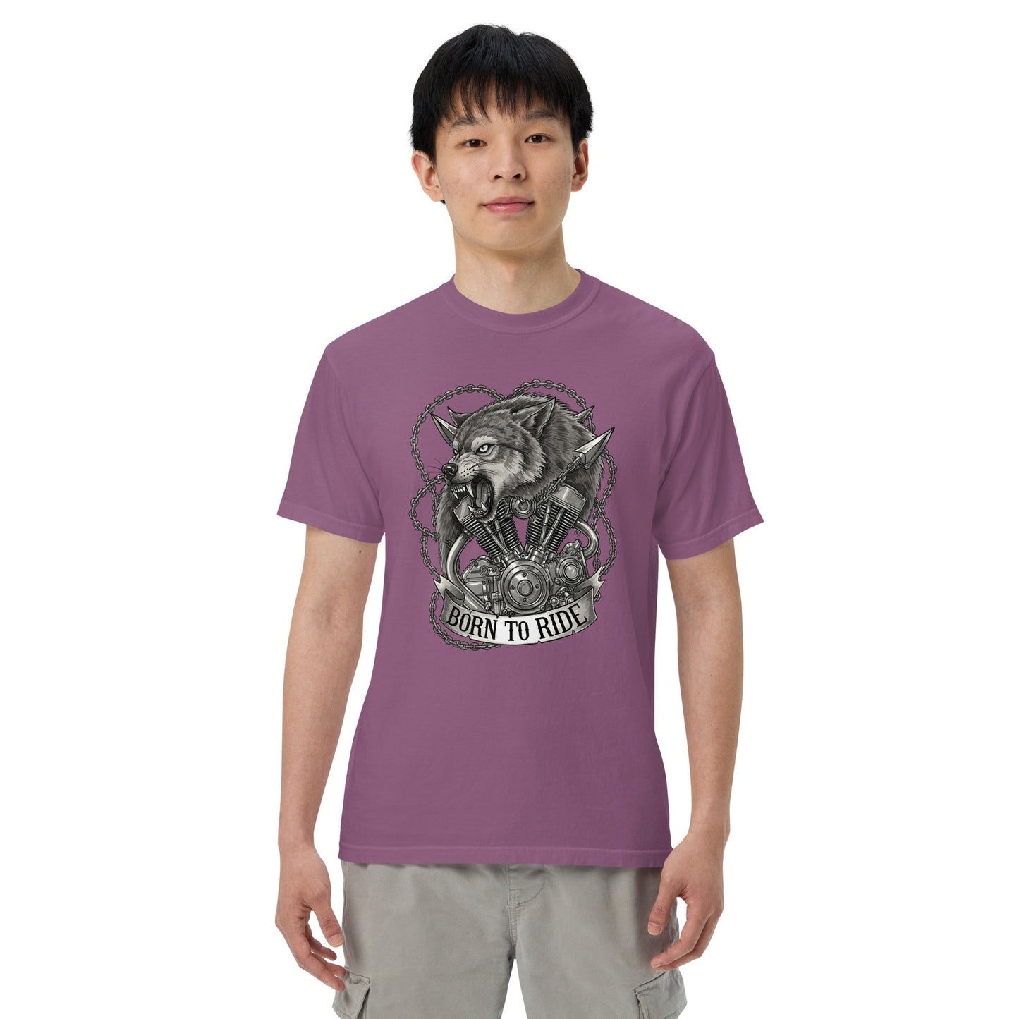 Herren T-Shirt Born to Ride – Hochwertiges von Lumeza | Jetzt entdecken