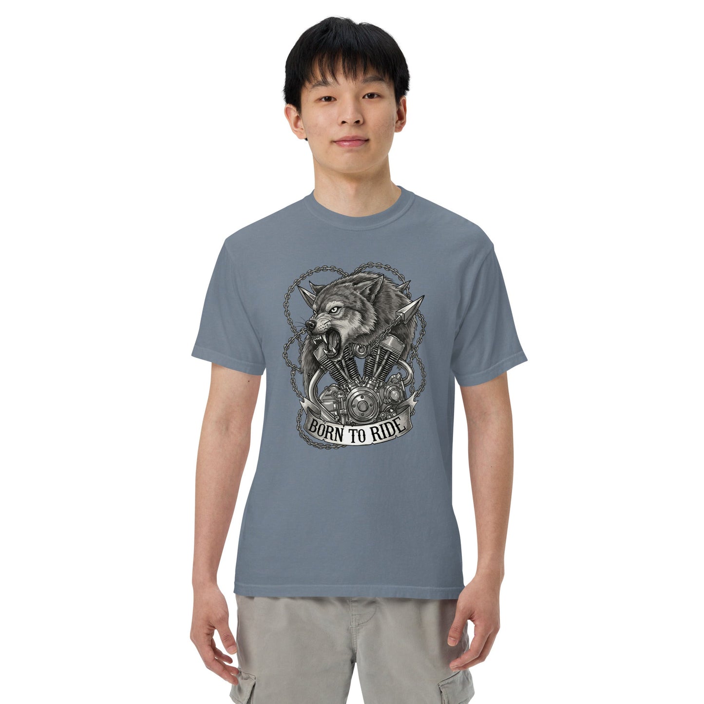 Herren T-Shirt Born to Ride – Hochwertiges von Lumeza | Jetzt entdecken