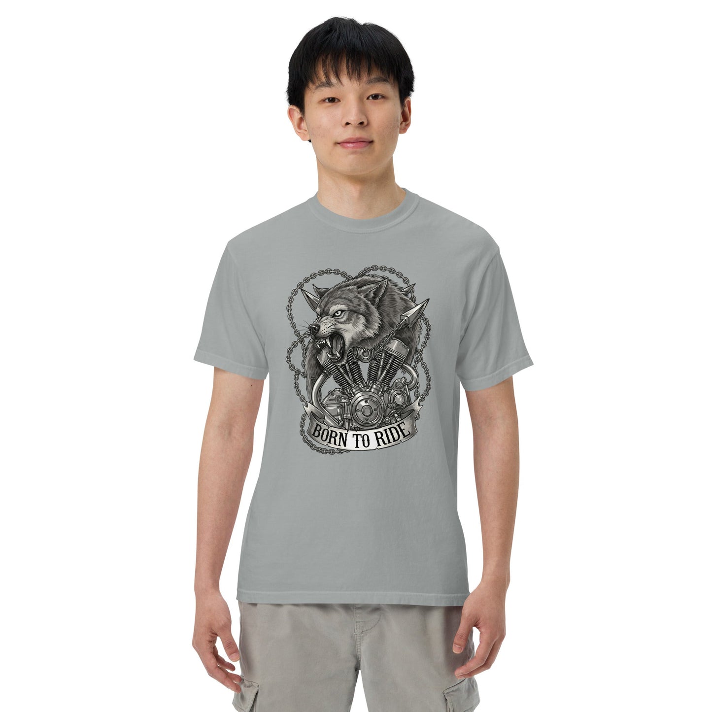 Herren T-Shirt Born to Ride – Hochwertiges von Lumeza | Jetzt entdecken