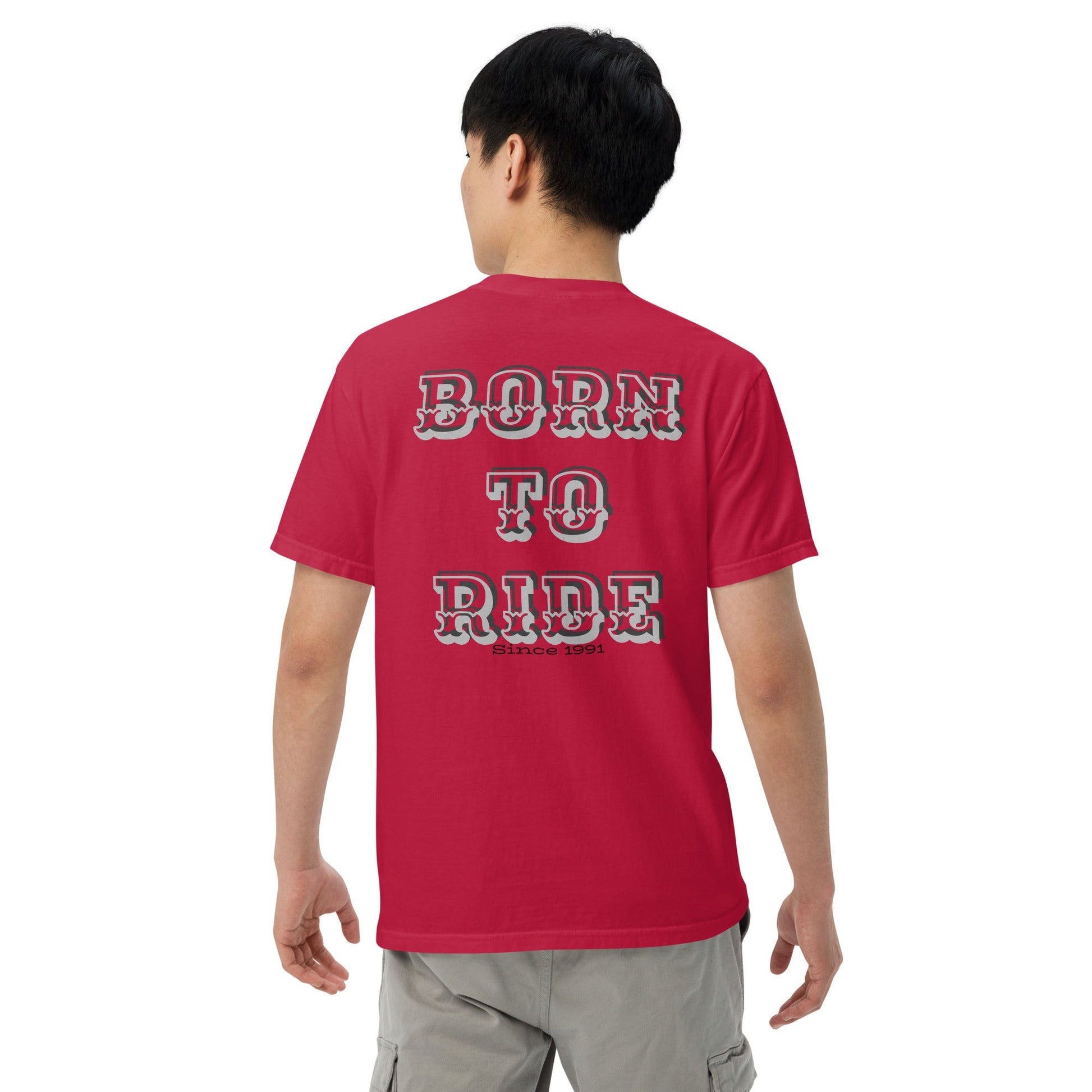 Herren T-Shirt Born to Ride – Hochwertiges von Lumeza | Jetzt entdecken
