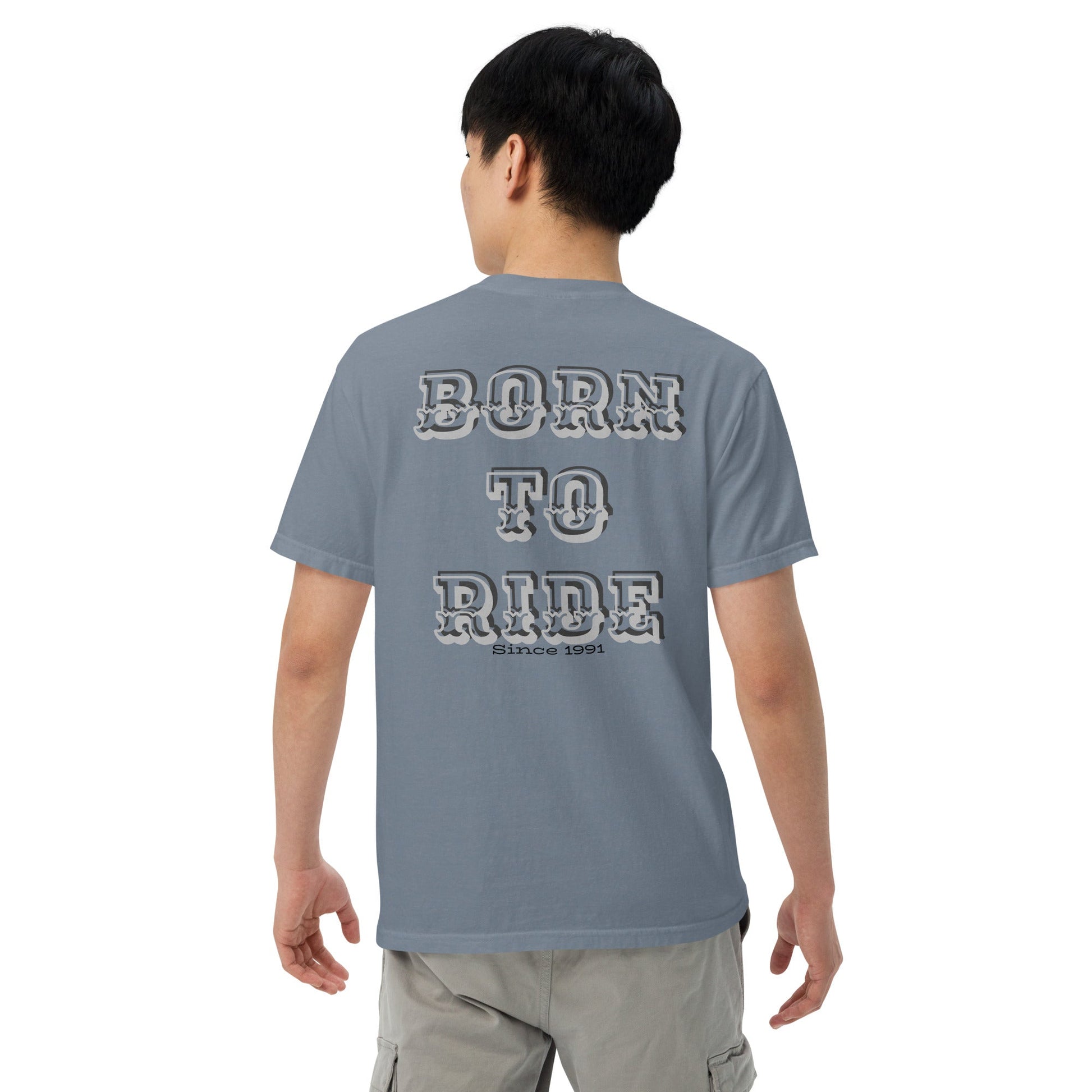 Herren T-Shirt Born to Ride – Hochwertiges von Lumeza | Jetzt entdecken