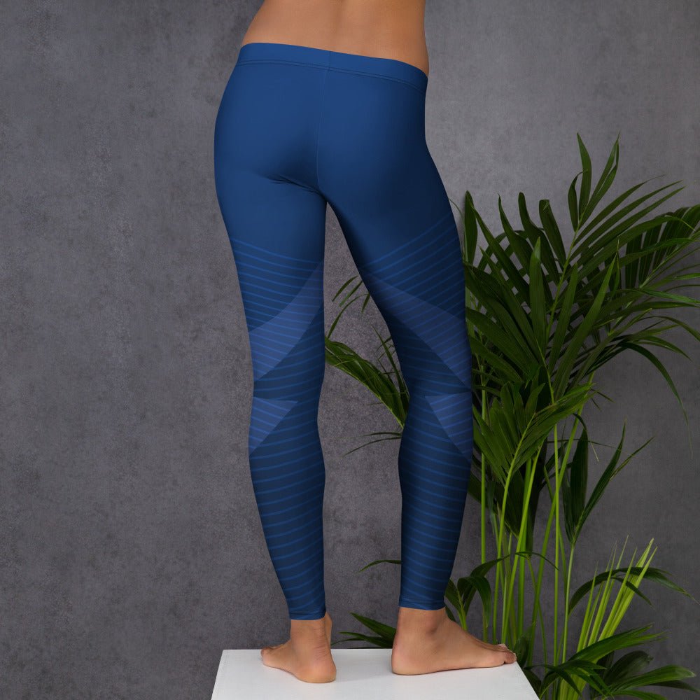 Leggings „Blue Motion“ – Dynamik in Blau – Hochwertiges von Lumeza | Jetzt entdecken