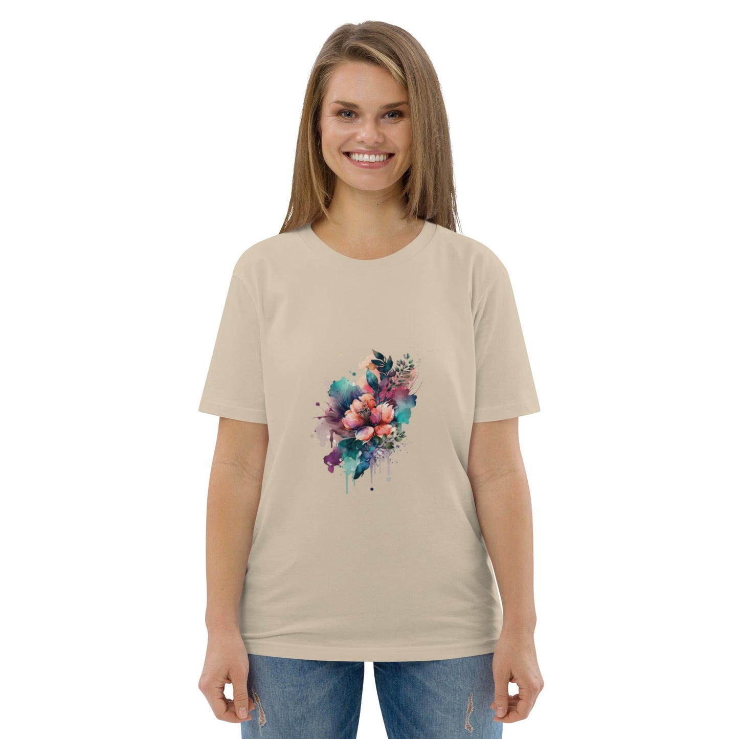 Lumeza Bio - Shirt – Flower Art auf fairer Baumwolle – Hochwertiges von Lumeza | Jetzt entdecken
