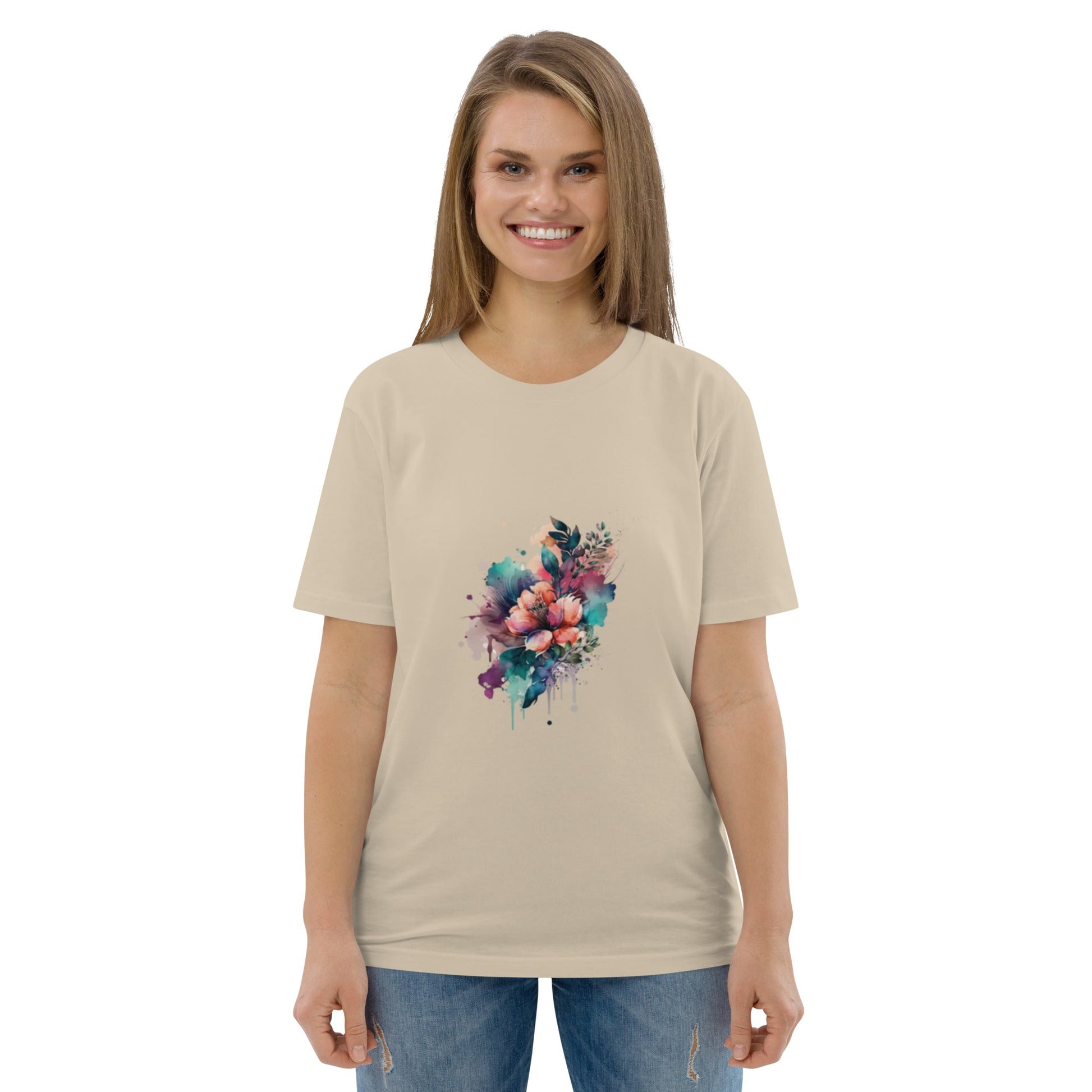 Lumeza Bio - Shirt – Flower Art auf fairer Baumwolle – Hochwertiges von Lumeza | Jetzt entdecken