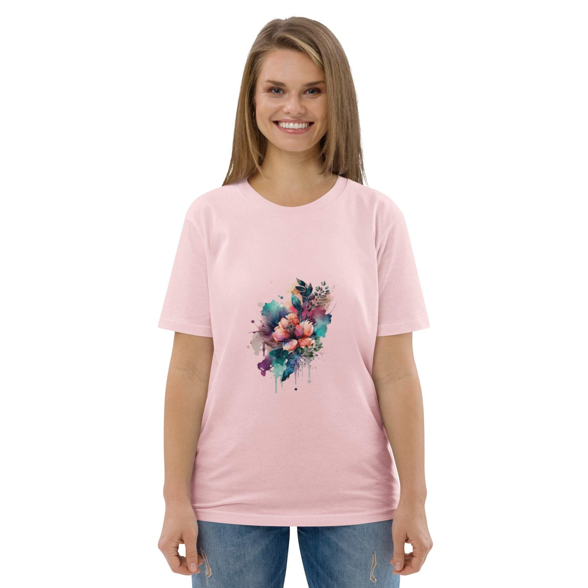 Lumeza Bio - Shirt – Flower Art auf fairer Baumwolle – Hochwertiges von Lumeza | Jetzt entdecken