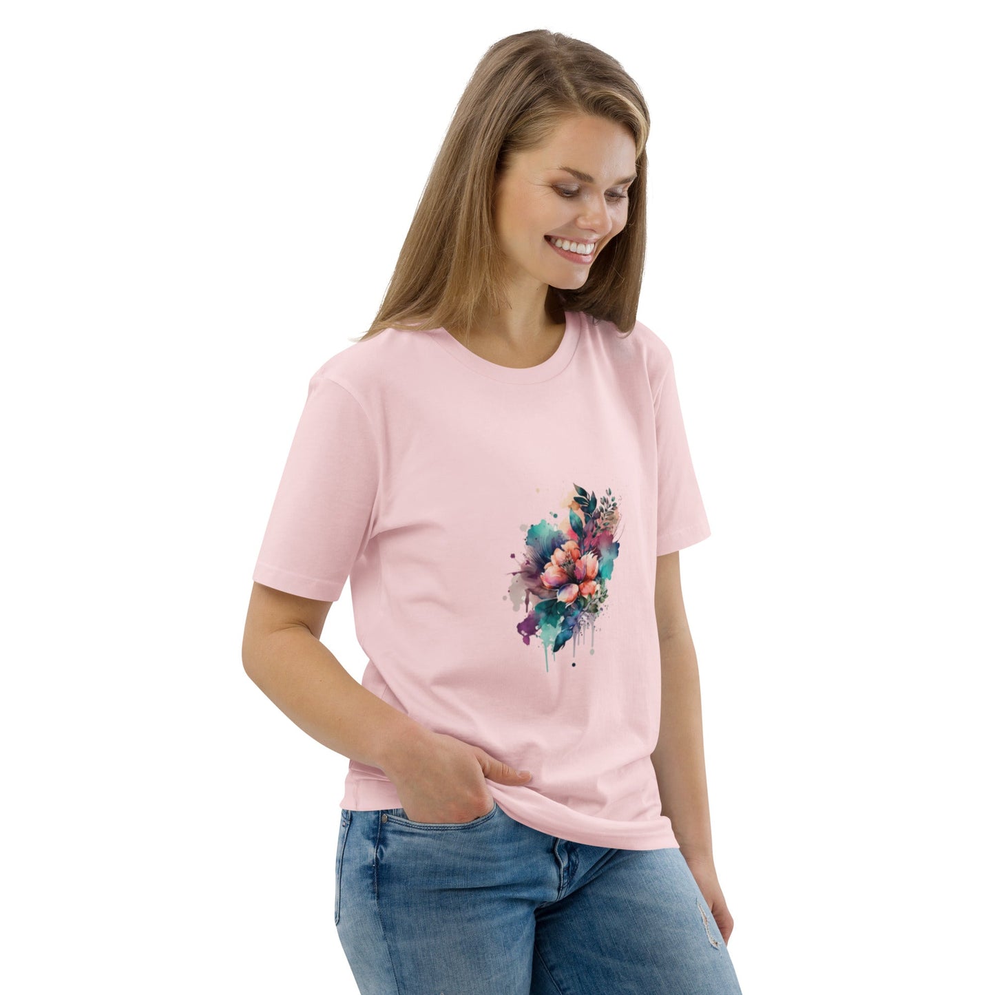 Lumeza Bio - Shirt – Flower Art auf fairer Baumwolle – Hochwertiges von Lumeza | Jetzt entdecken