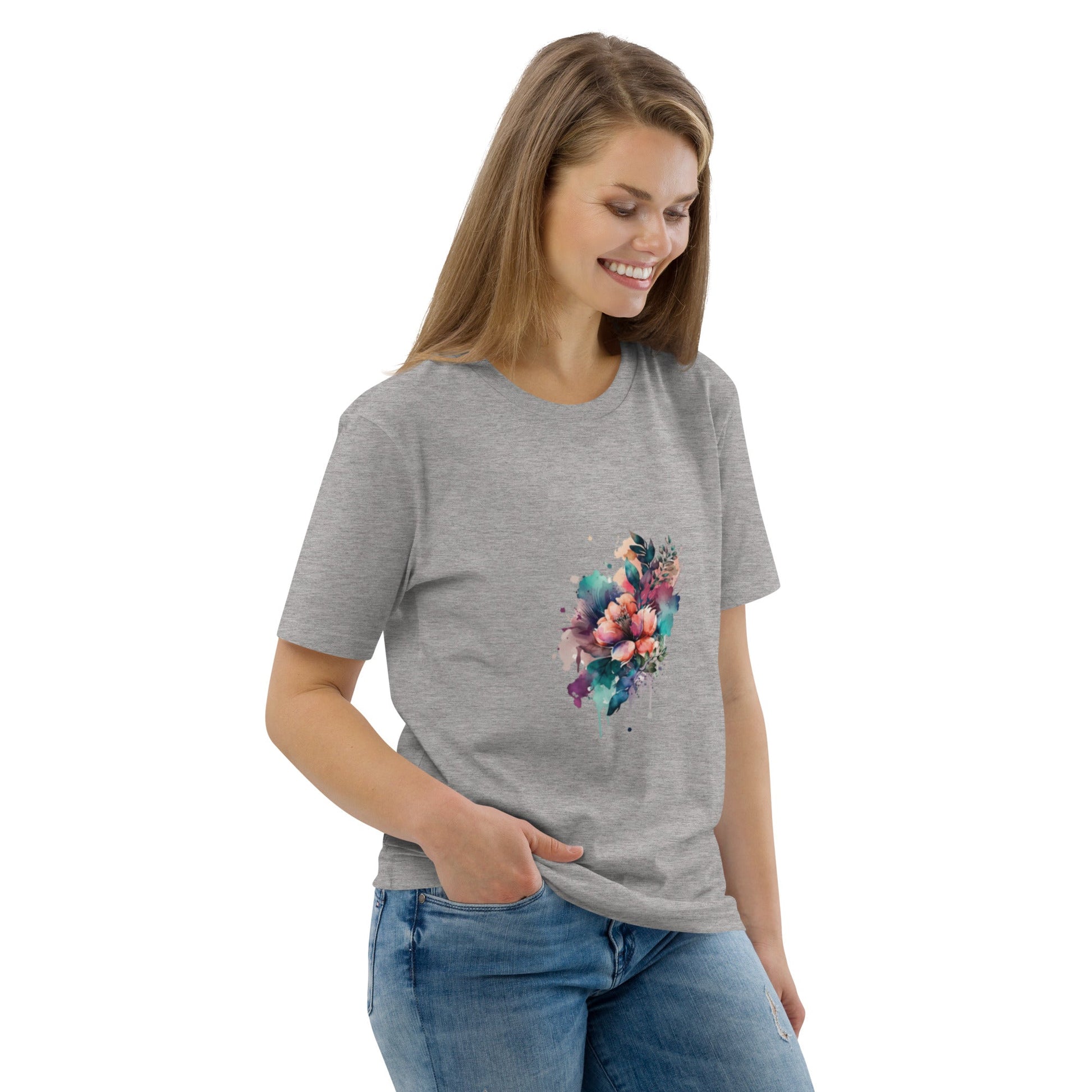 Lumeza Bio - Shirt – Flower Art auf fairer Baumwolle – Hochwertiges von Lumeza | Jetzt entdecken