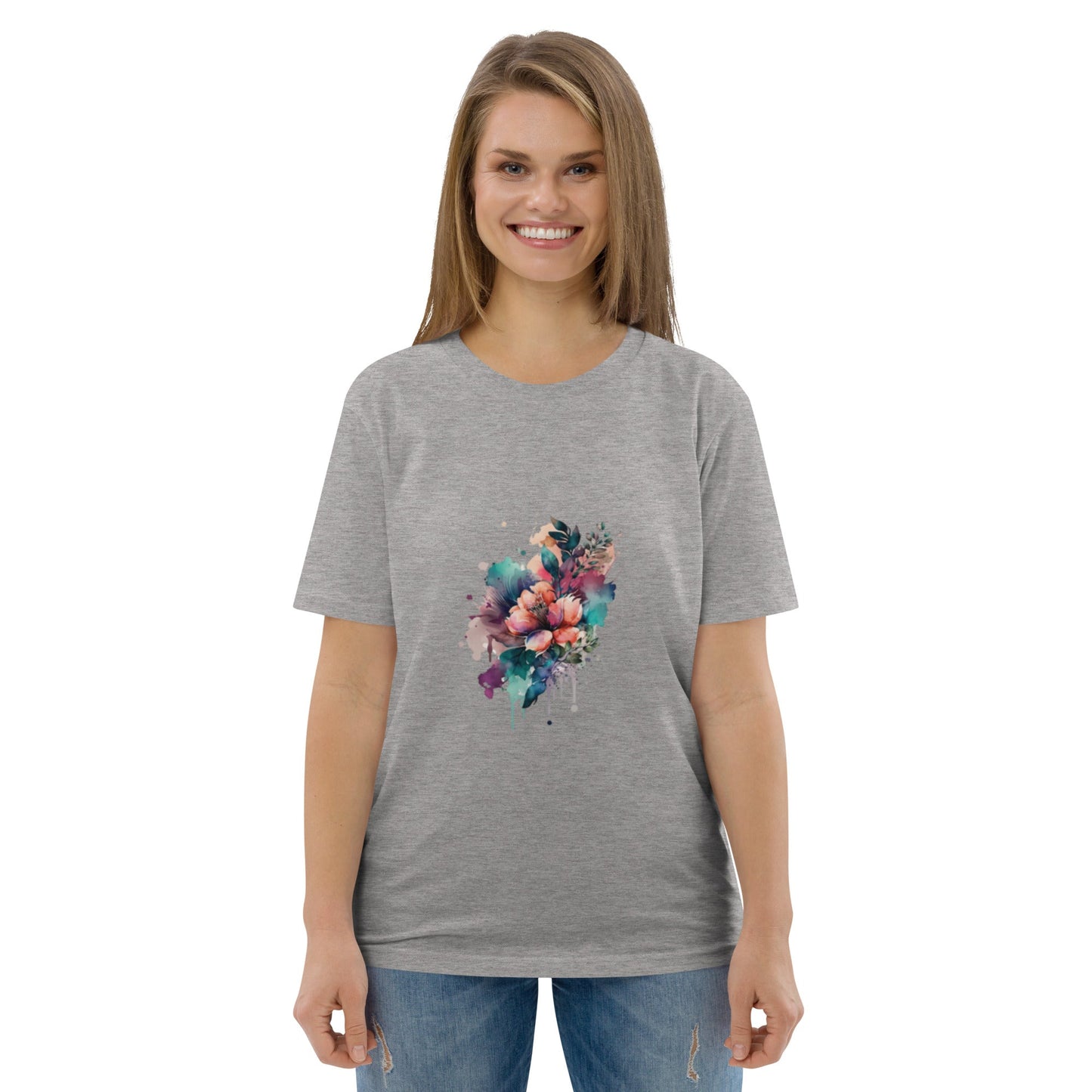 Lumeza Bio - Shirt – Flower Art auf fairer Baumwolle – Hochwertiges von Lumeza | Jetzt entdecken