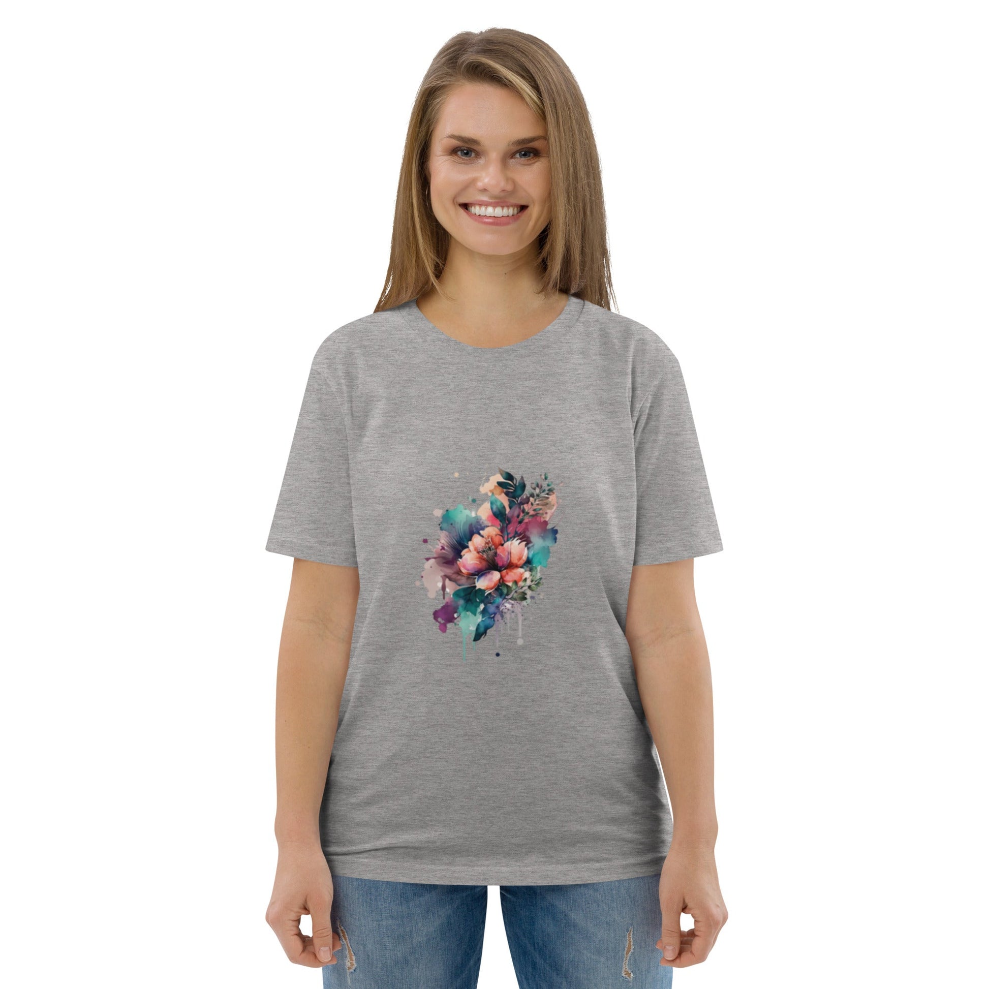 Lumeza Bio - Shirt – Flower Art auf fairer Baumwolle – Hochwertiges von Lumeza | Jetzt entdecken