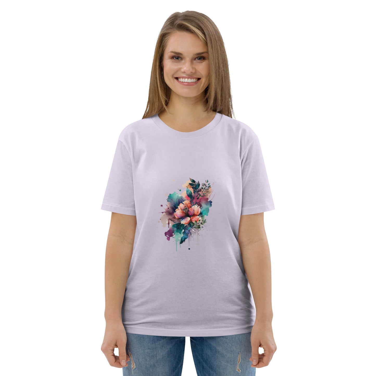 Lumeza Bio - Shirt – Flower Art auf fairer Baumwolle – Hochwertiges von Lumeza | Jetzt entdecken
