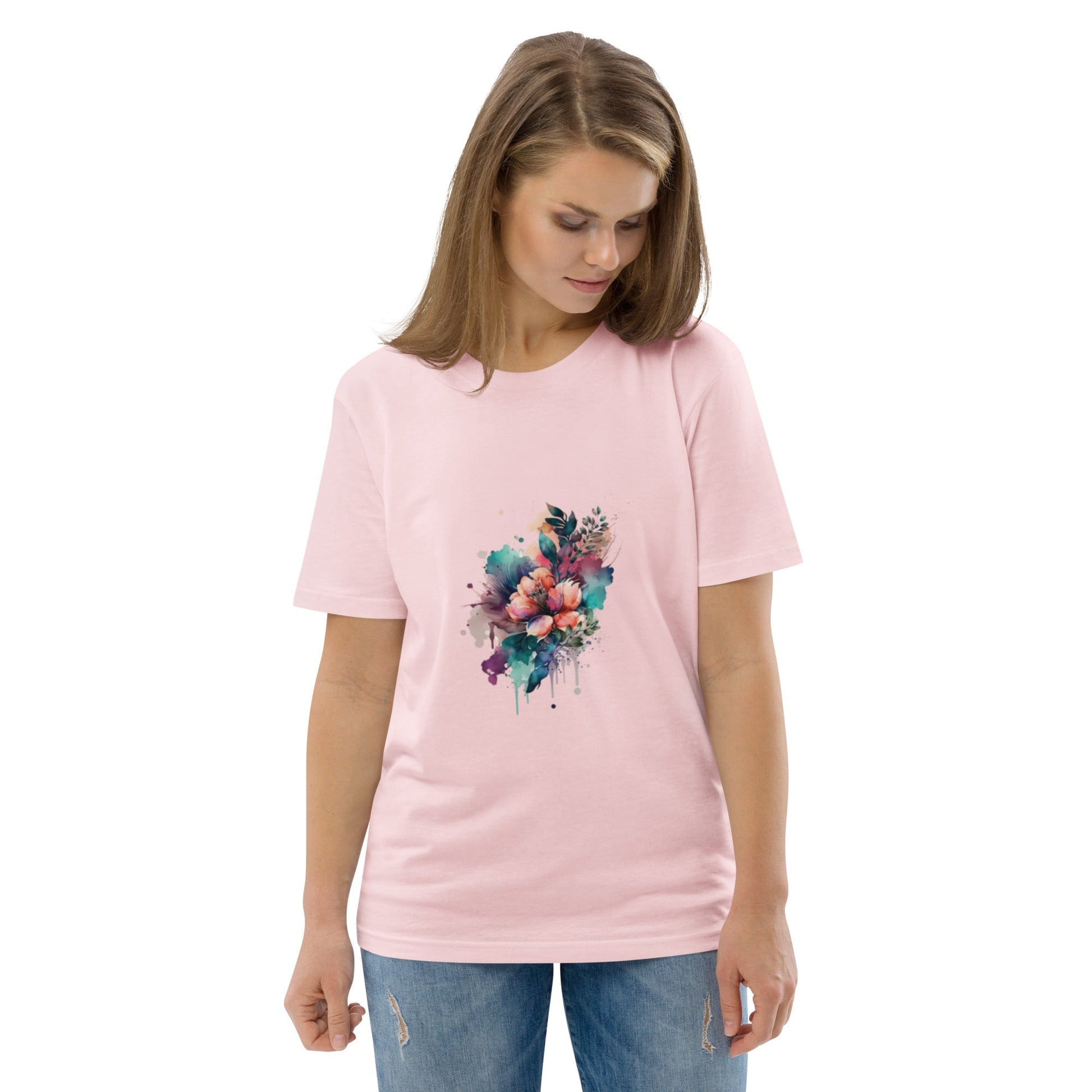 Lumeza Bio - Shirt – Flower Art auf fairer Baumwolle – Hochwertiges von Lumeza | Jetzt entdecken