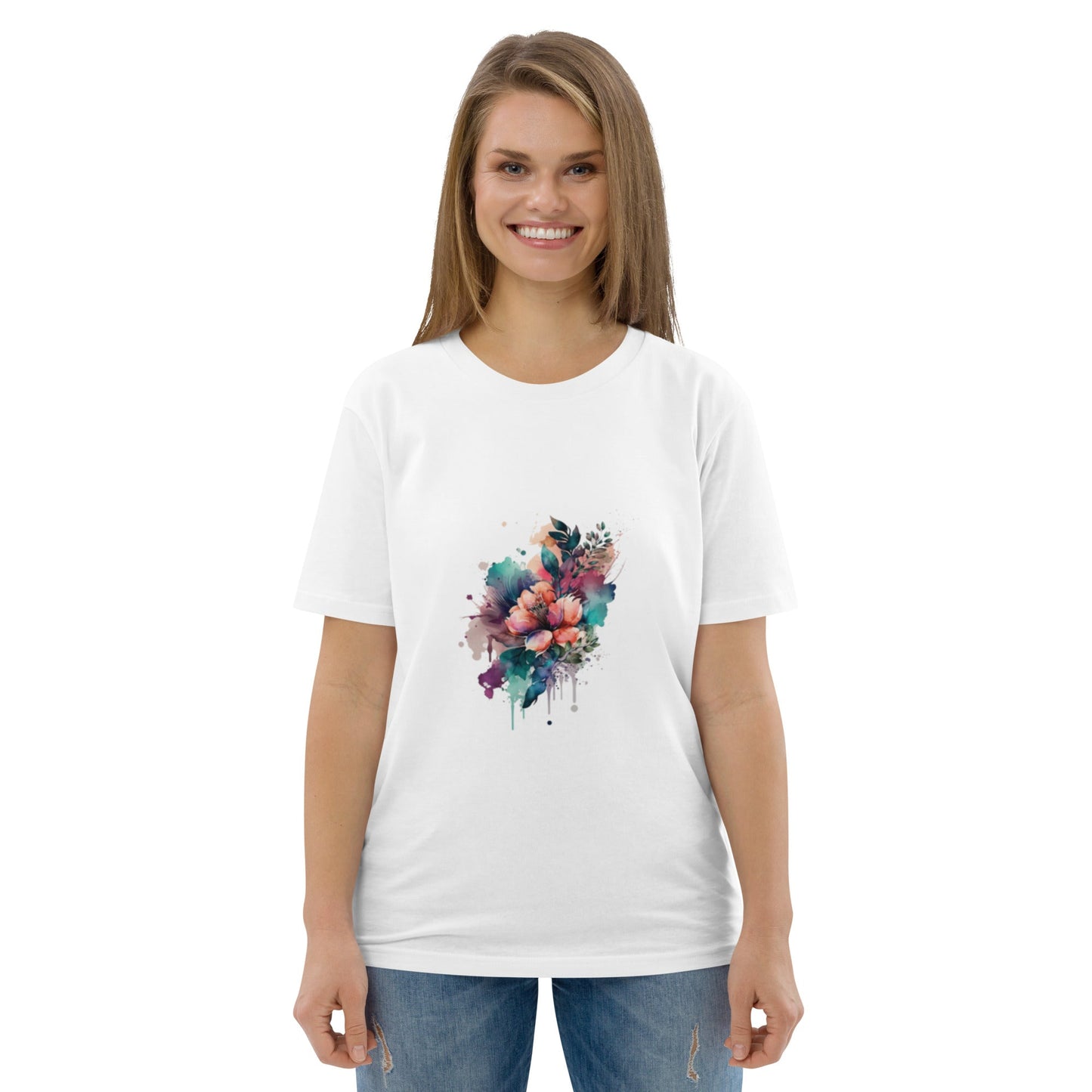 Lumeza Bio - Shirt – Flower Art auf fairer Baumwolle – Hochwertiges von Lumeza | Jetzt entdecken