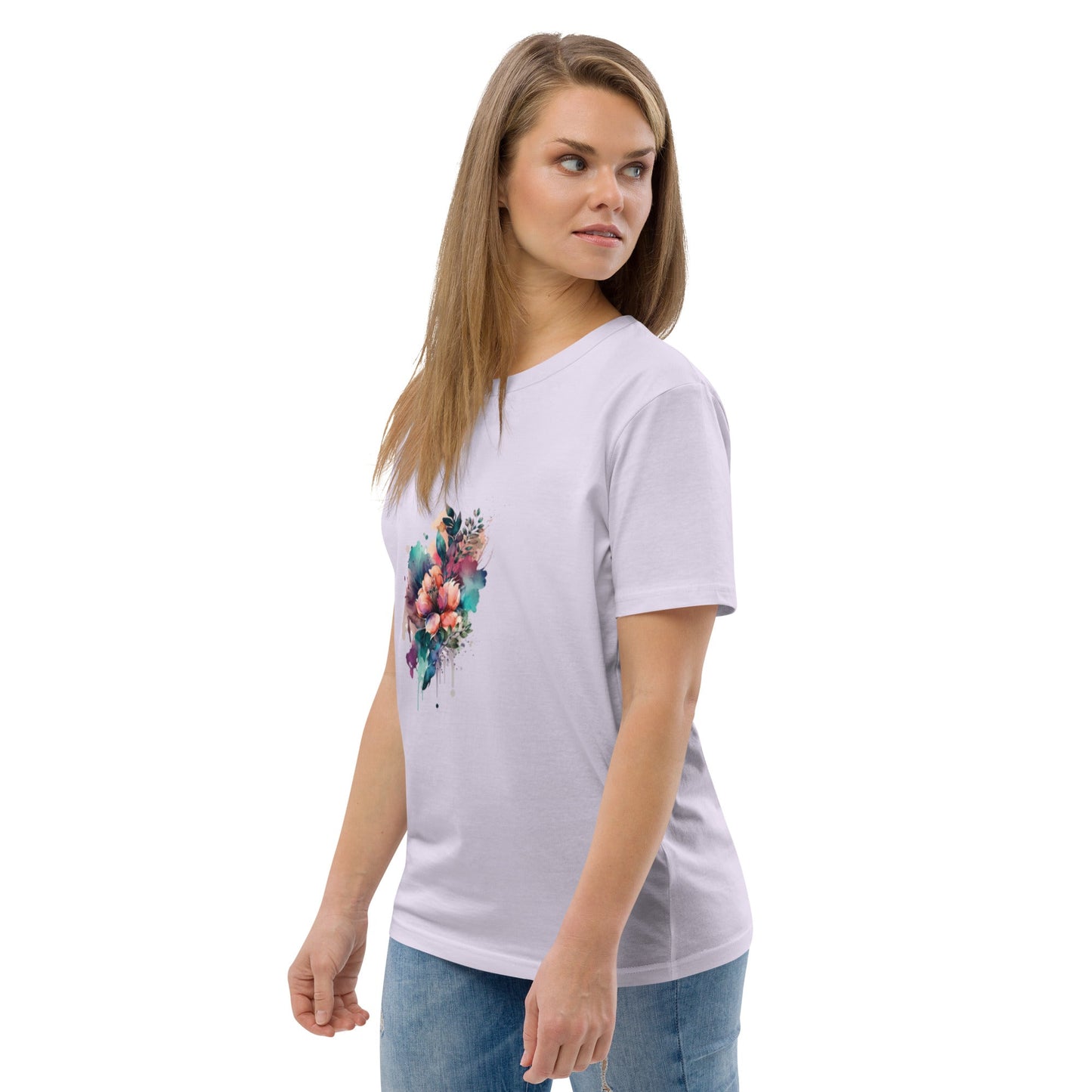 Lumeza Bio - Shirt – Flower Art auf fairer Baumwolle – Hochwertiges von Lumeza | Jetzt entdecken