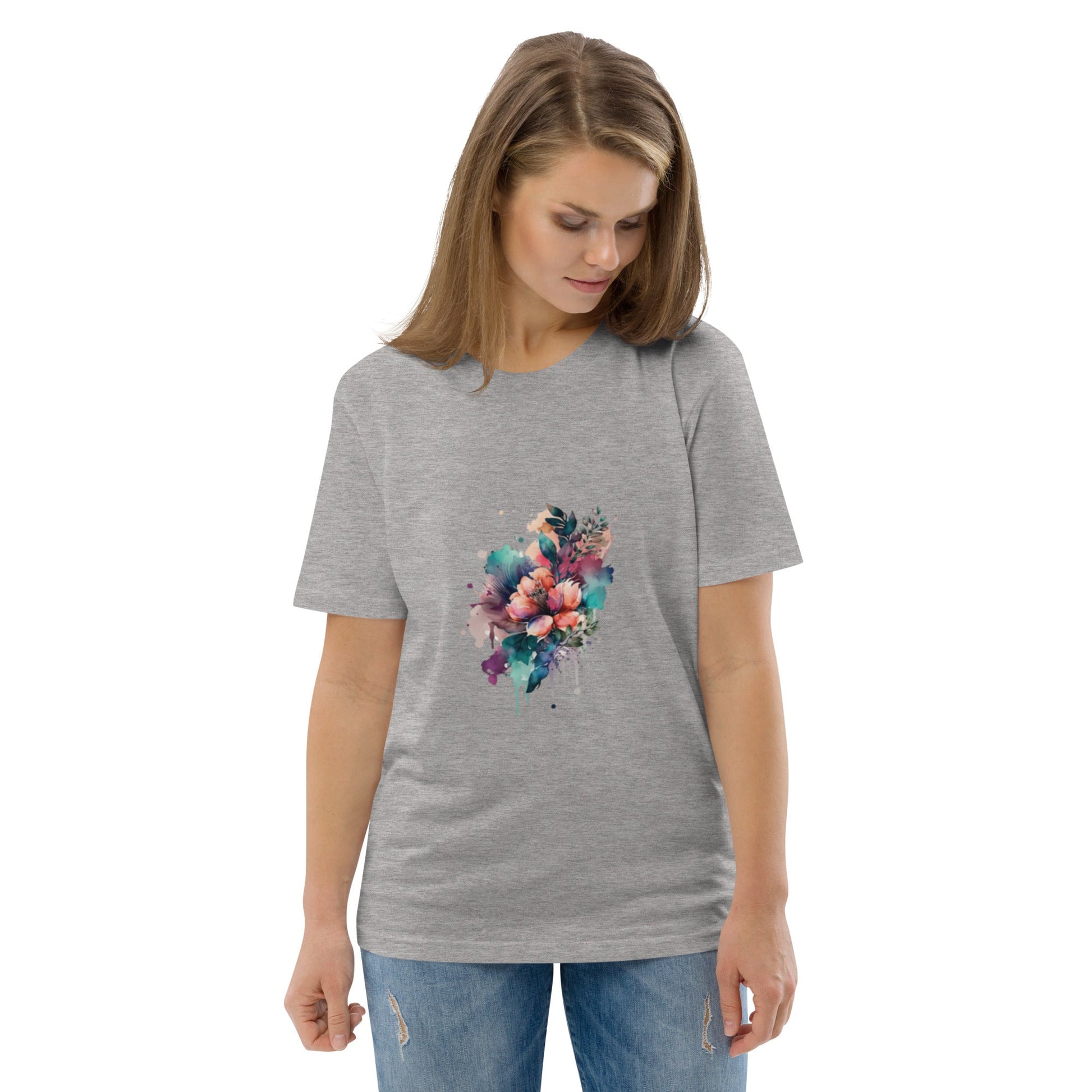 Lumeza Bio - Shirt – Flower Art auf fairer Baumwolle – Hochwertiges von Lumeza | Jetzt entdecken