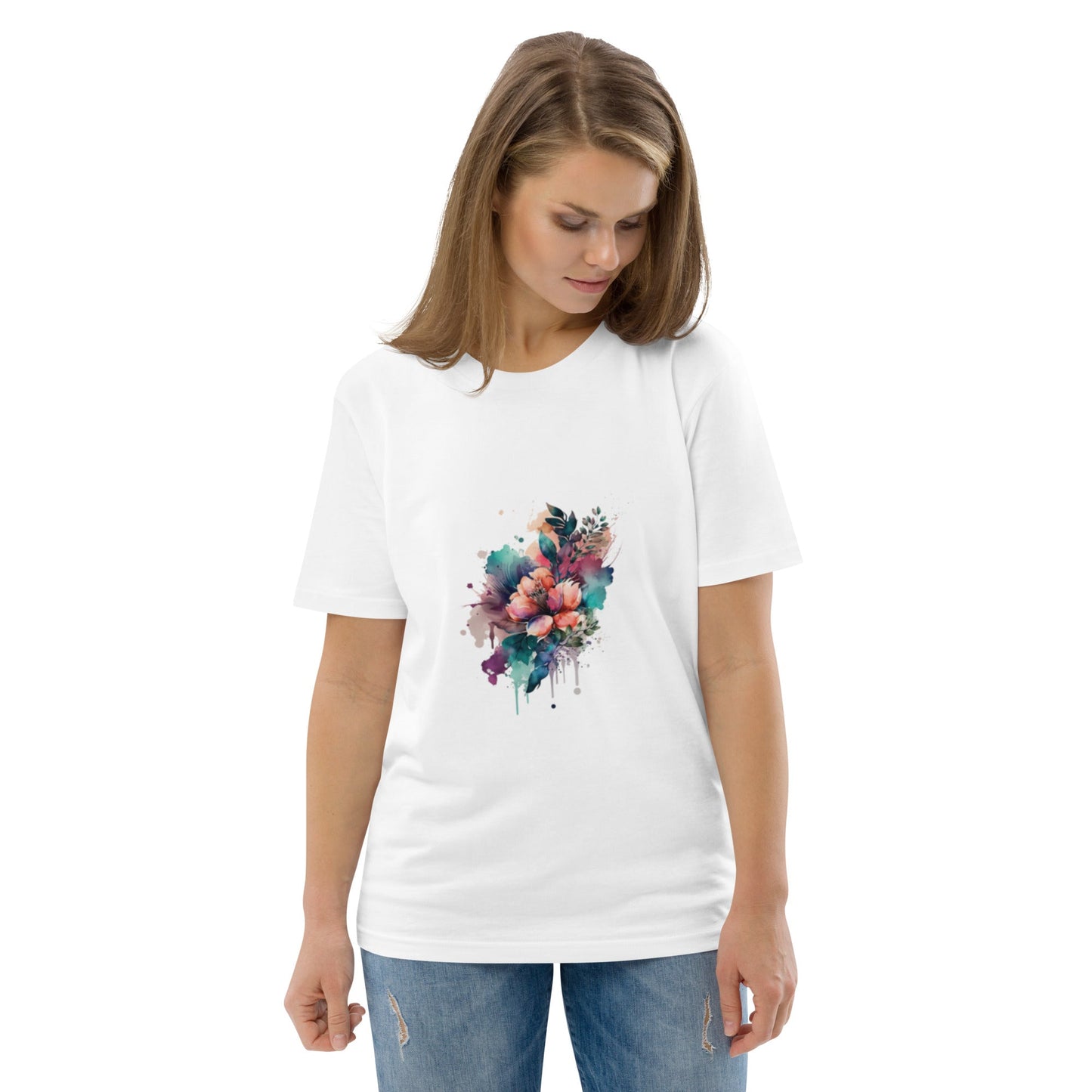 Lumeza Bio - Shirt – Flower Art auf fairer Baumwolle – Hochwertiges von Lumeza | Jetzt entdecken