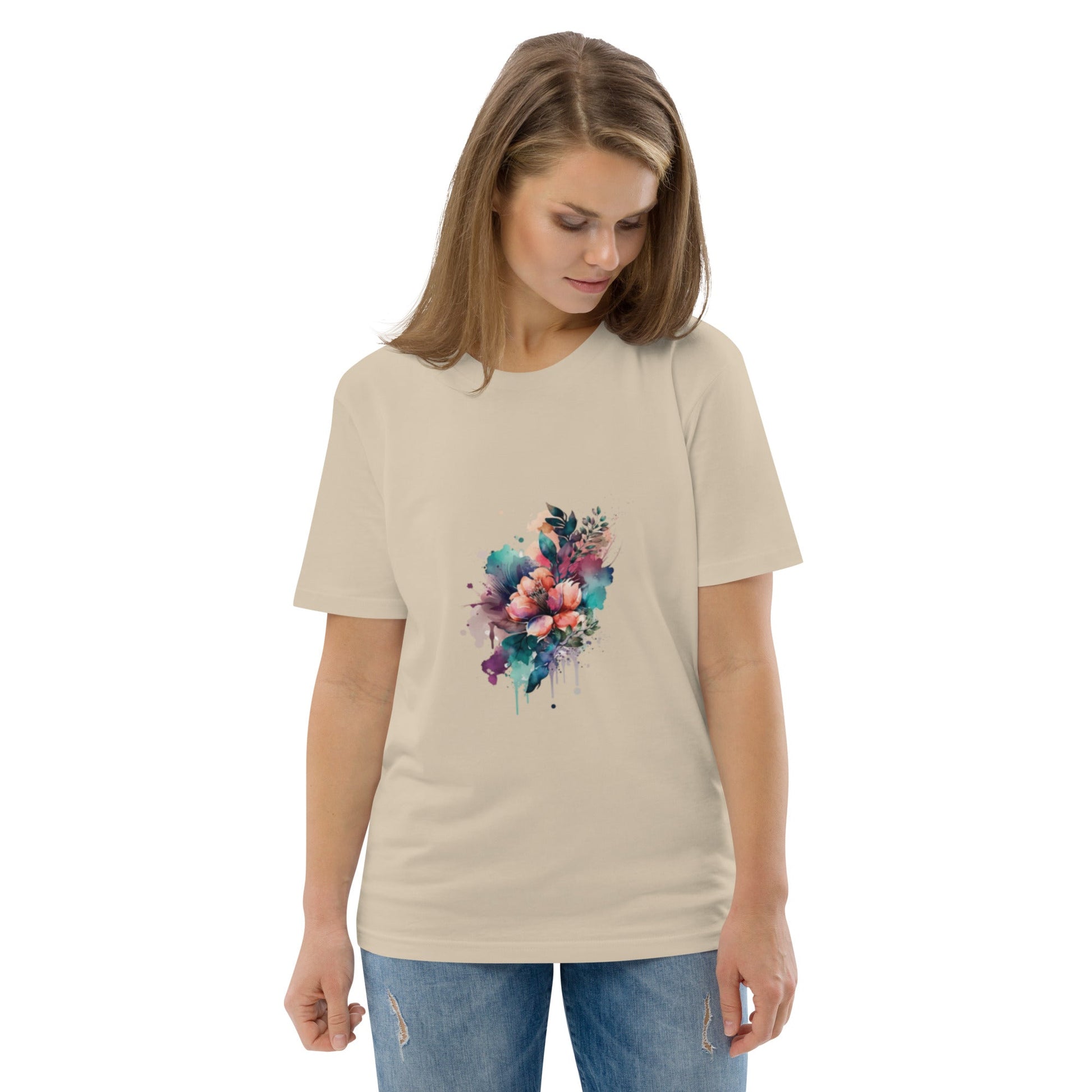 Lumeza Bio - Shirt – Flower Art auf fairer Baumwolle – Hochwertiges von Lumeza | Jetzt entdecken
